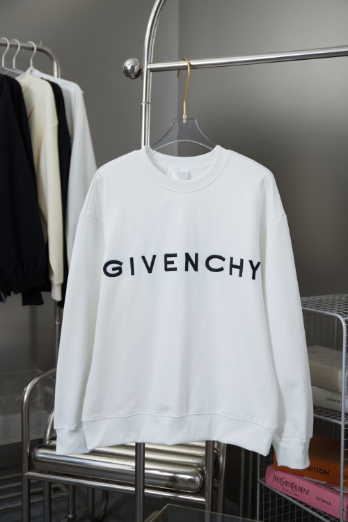 Givenchy Classic Logo Embroidered Pullover Sweatshirt - Everyday Style 1 Givenchy Classic Logo Embroidered Pullover Sweatshirt - Everyday Style