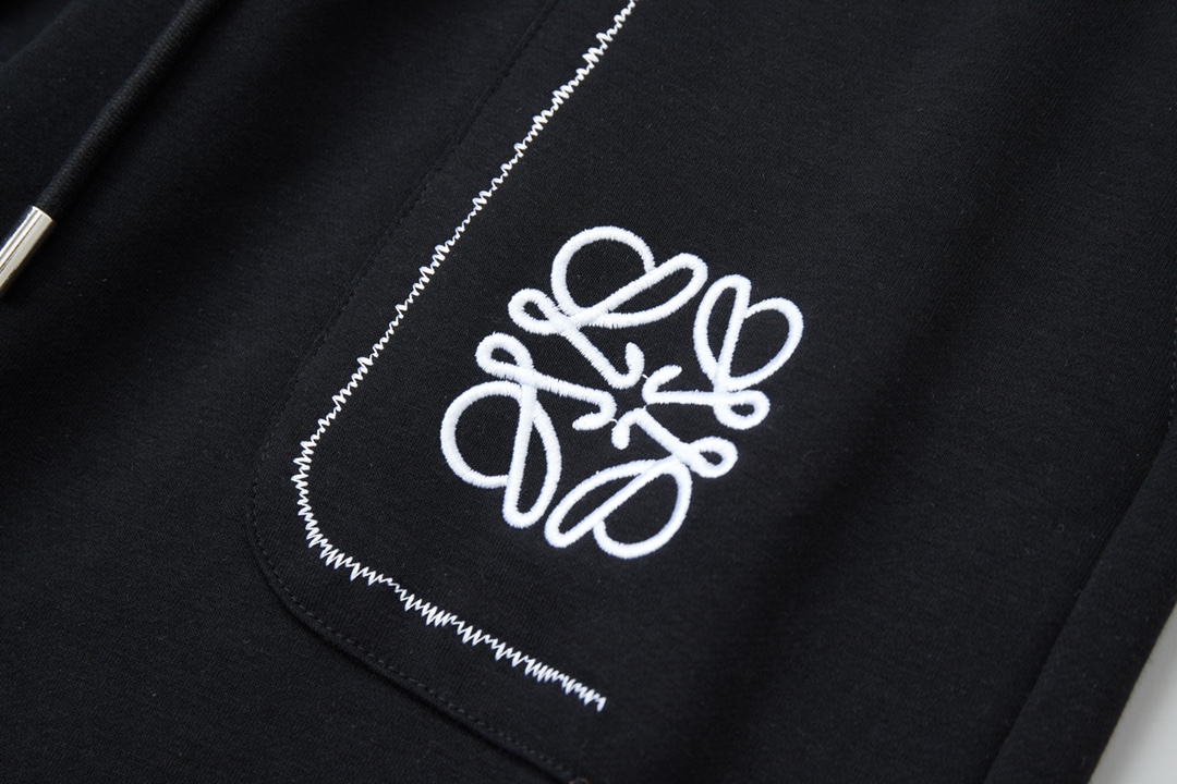 Luxurious Unisex Sweatpants with Embroidered Pockets – Loywe Autumn/Winter Collection - 图片 6