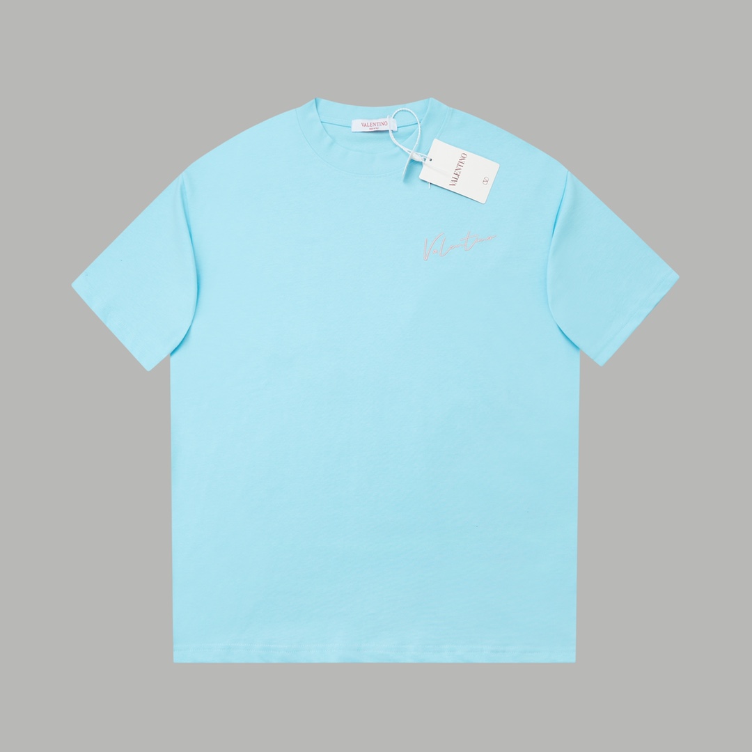 Luxury Val*ntino 2025 Classic Logo Embroidered Shirt with Premium Details - 图片 1