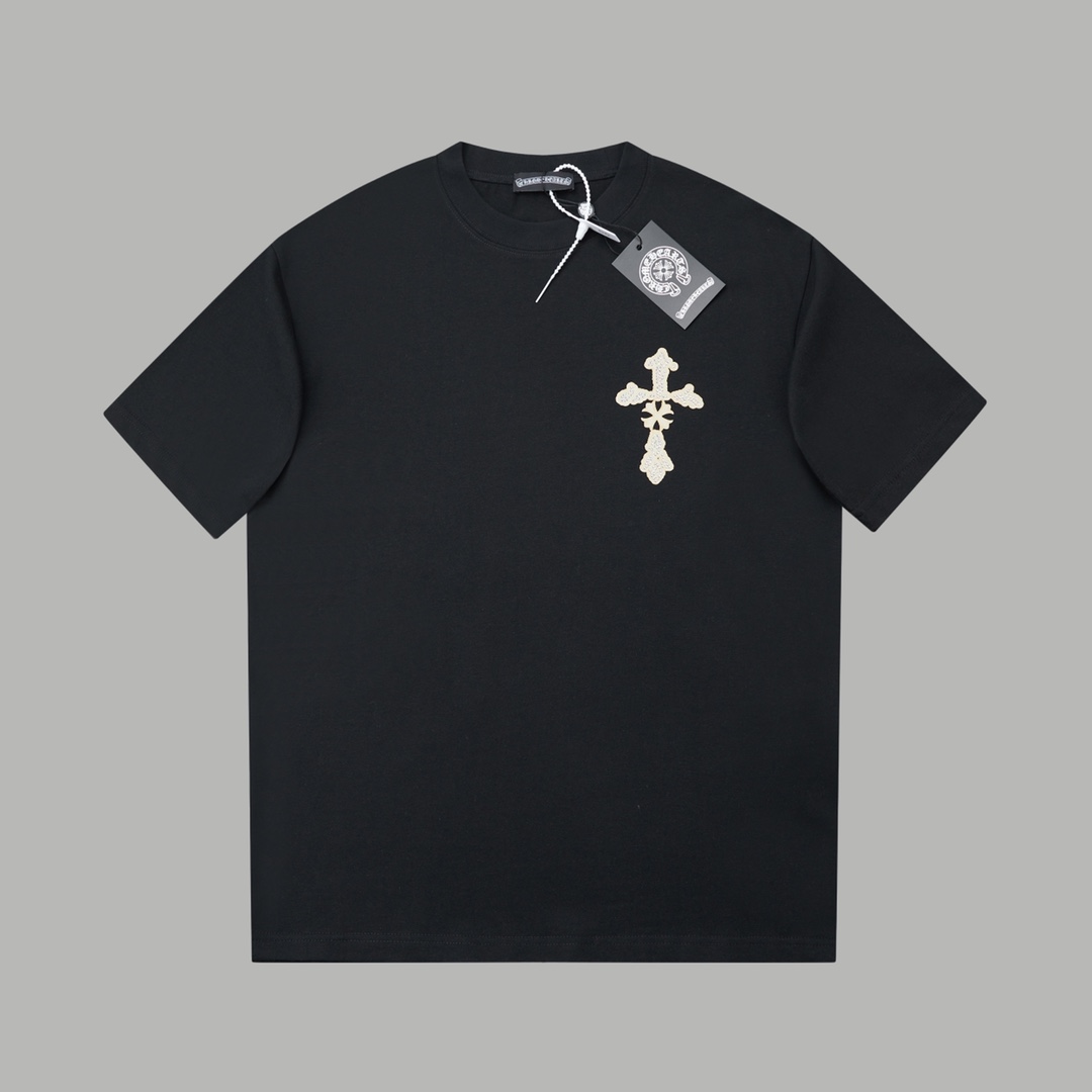 Chrome Hearts Vintage T-Shirt Crew Neck with Cross Design - Stylish and Comfortable 1 i1740559446 1130 10