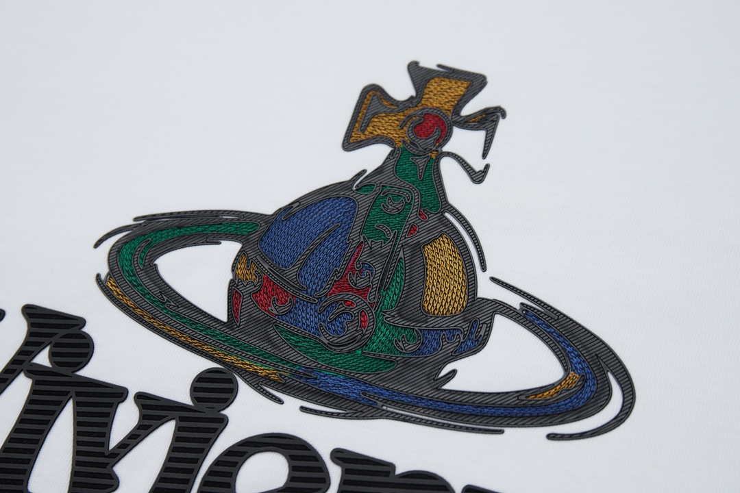 Vivienne Westwood Classic Logo T-Shirt- Crew Neck, Short Sleeve Tee 4 i1740562327 4350 26