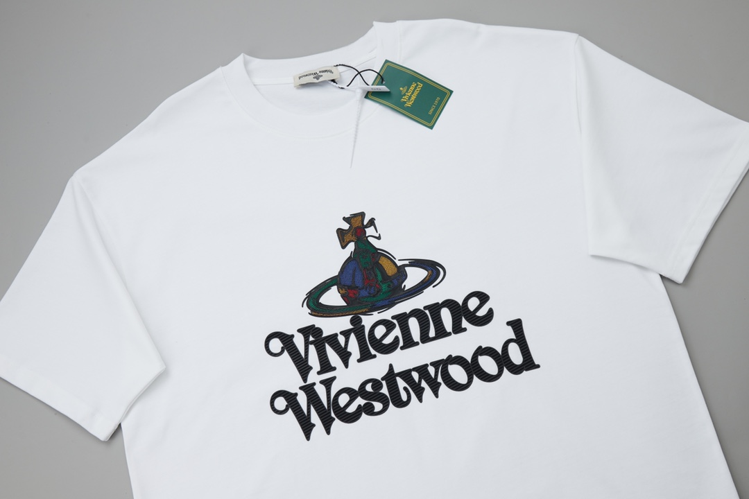 Vivienne Westwood Classic Logo T-Shirt- Crew Neck, Short Sleeve Tee 3 i1740562327 9290 16