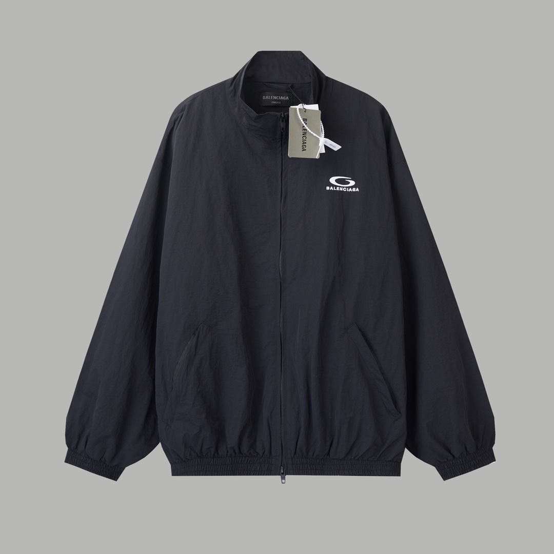 Balenciaga 巴黎世家 𝘽𝘼𝙇𝙀𝙉𝘾𝙄𝘼𝙂𝘼 BLCG 26SS 71前后半环字母刺绣运动套装