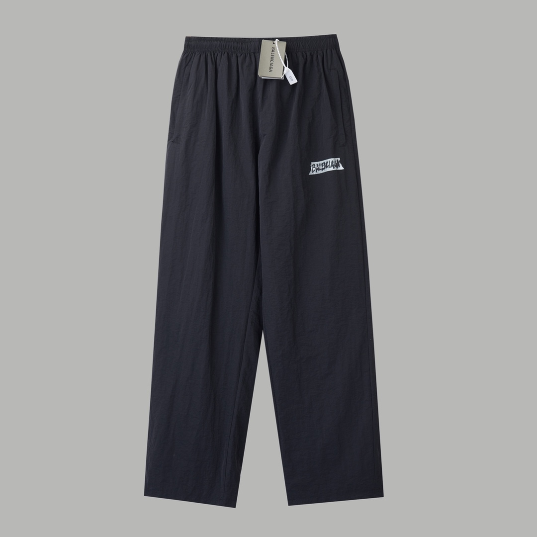 Balenciaga 巴黎世家 𝘽𝘼𝙇𝙀𝙉𝘾𝙄𝘼𝙂𝘼 BLCG 26SS 71白胶带印花运动套装