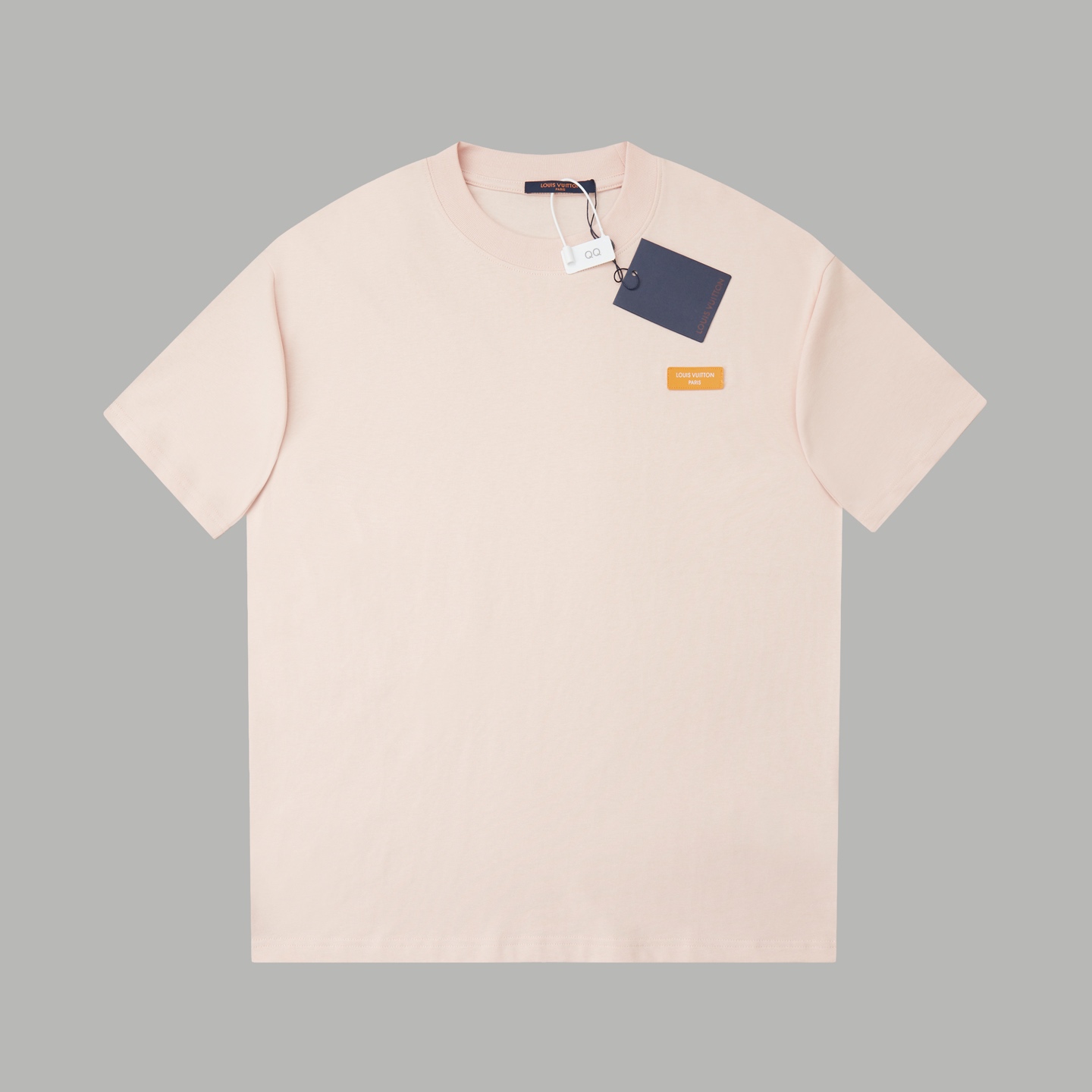 Louis Vuitton 1V 26SS早春新款 粉皮牌短袖