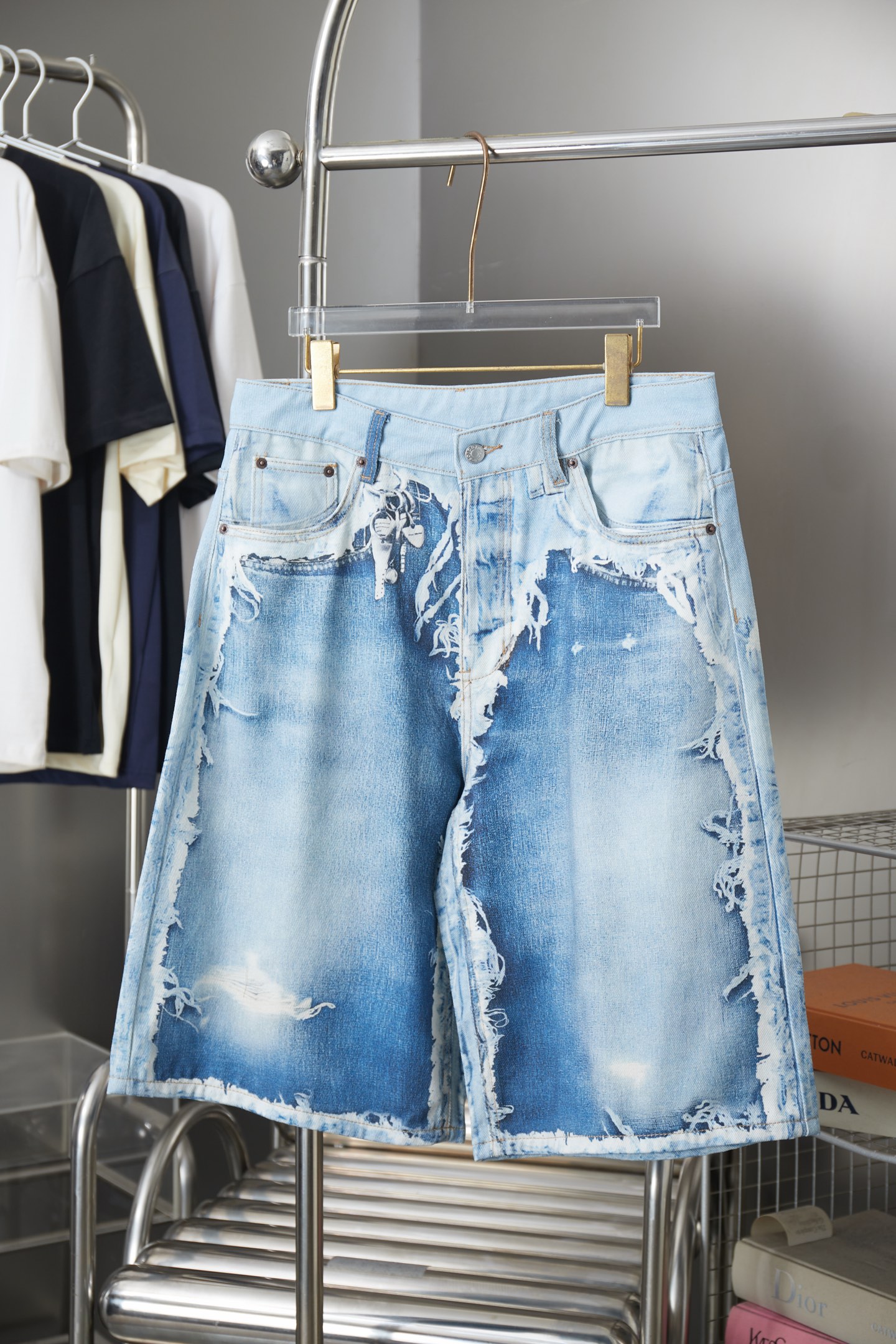 Acne Studios Acne Studios新款 3d印花牛仔裤最新款26早春款Acne Studios SS26风向标又来了