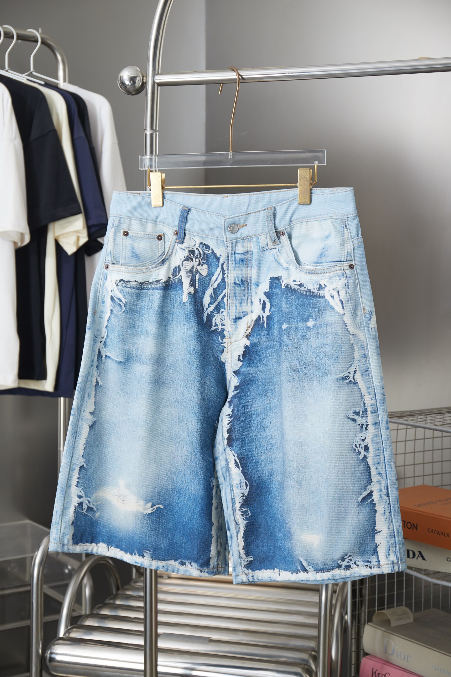 Acne Studios Acne Studios新款 3d印花牛仔裤最新款26早春款Acne Studios SS26风向标又来了