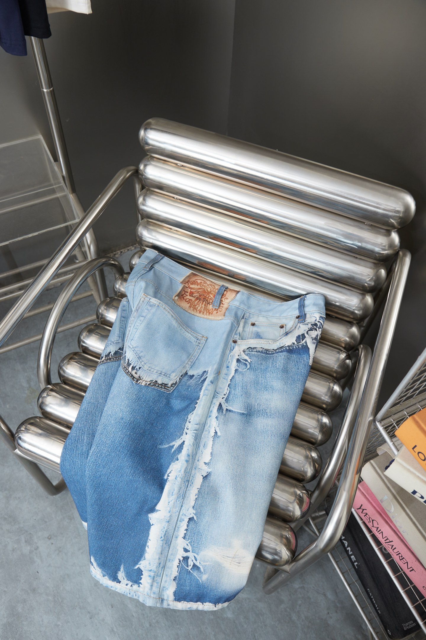 Acne Studios Acne Studios新款 3d印花牛仔裤最新款26早春款Acne Studios SS26风向标又来了
