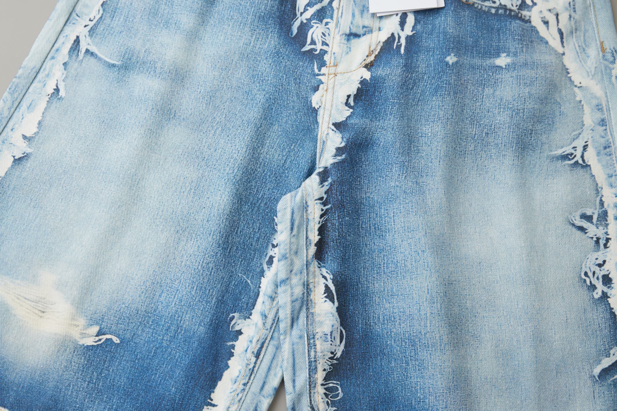 Acne Studios Acne Studios新款 3d印花牛仔裤最新款26早春款Acne Studios SS26风向标又来了
