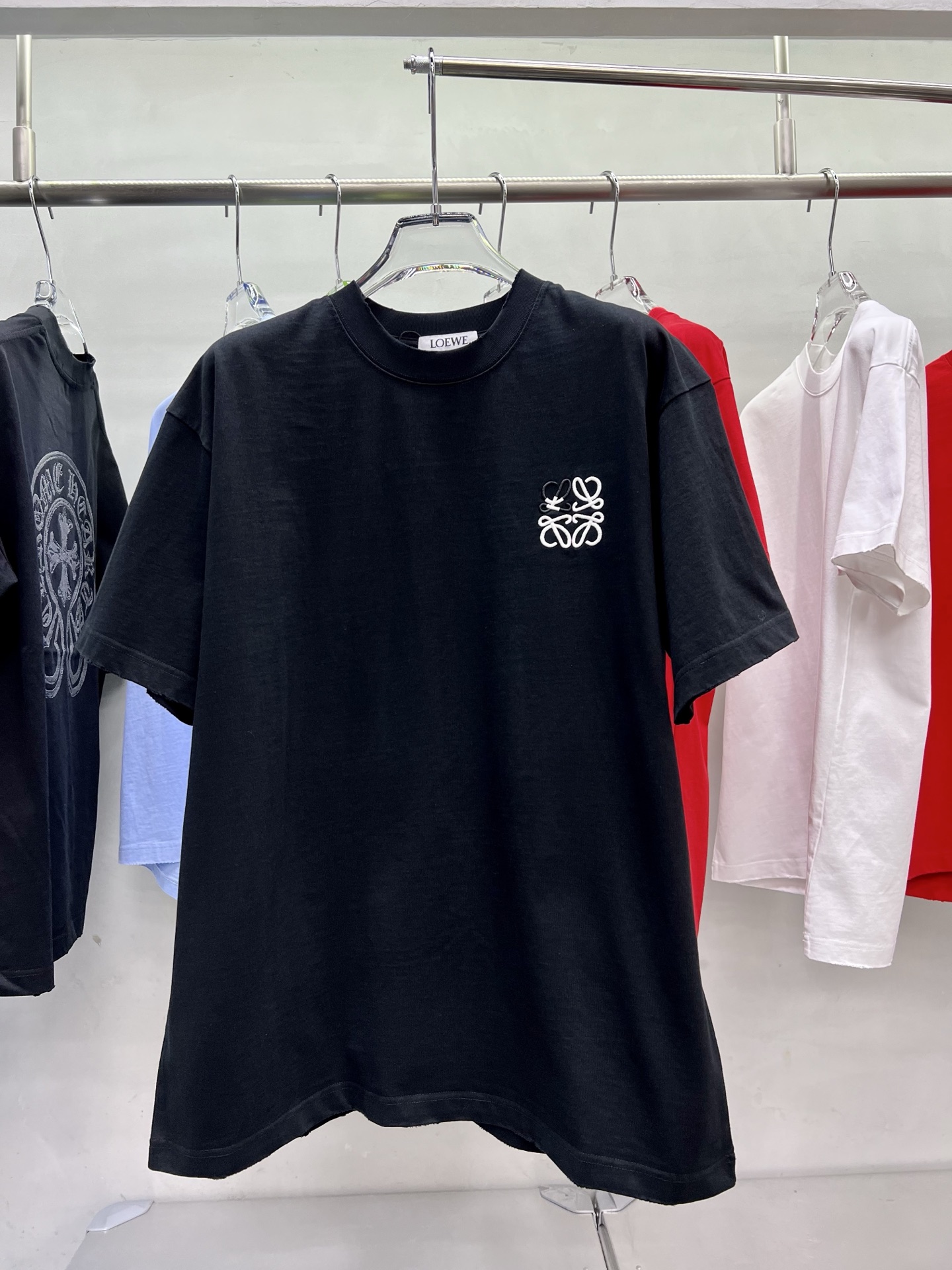 P120 26ss primavera y verano nuevo LOW nuevas letras bordadas en la espalda + logotipo de cuadrícula de cuatro cuadrado…