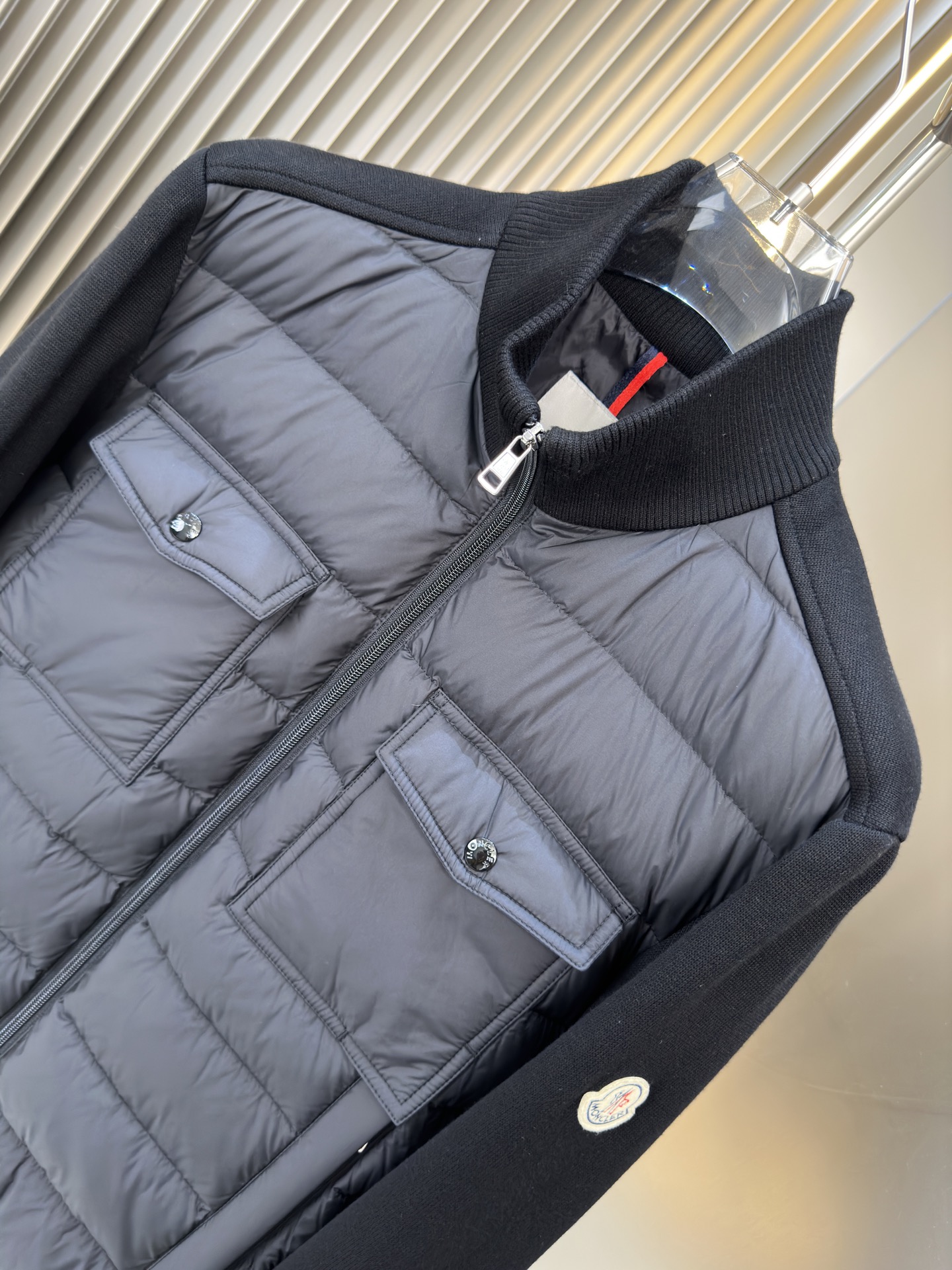  秋冬新款🆕针织羽绒服 原版11订制五金配件全进口原版定制 欢迎专柜对比 绝对的高品质 采用顶级90白鸭