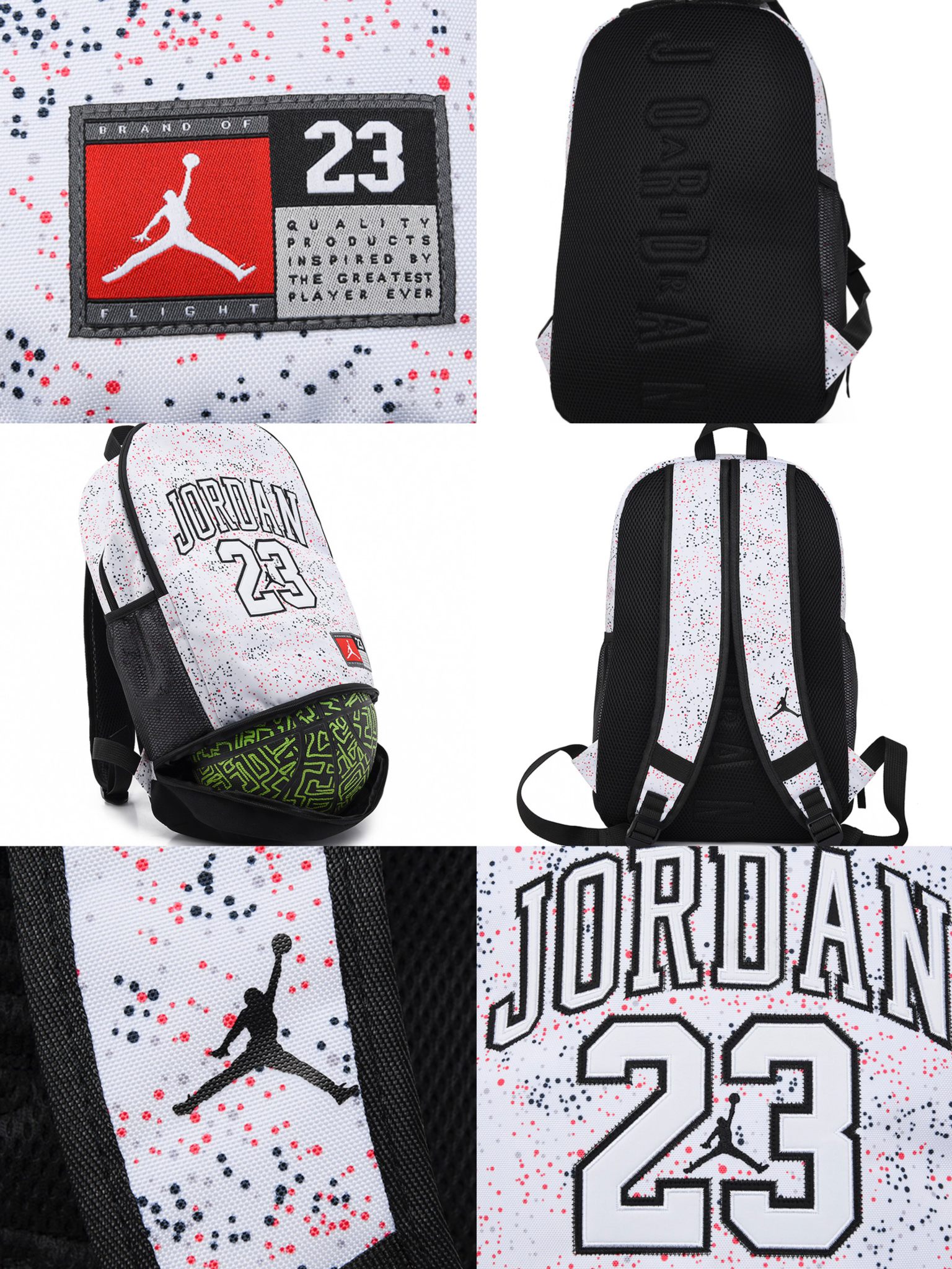 Nike Jordan 23 Jumpman Unisex Backpack / Shoulder Bag Collection - Bag 9