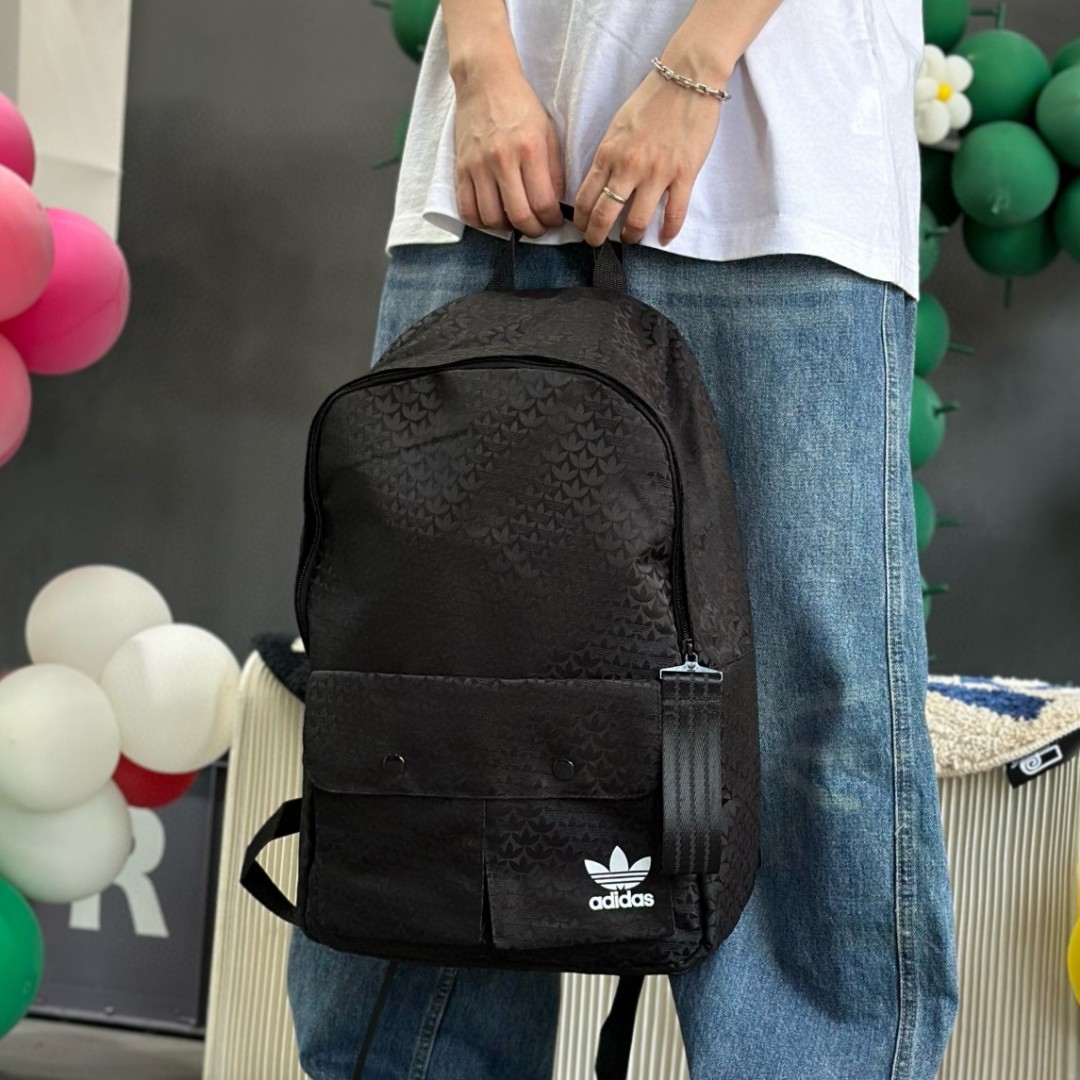 Adidas Originals All-Over Print Backpack / Shoulder Bag, Unisex Student - Bag 3