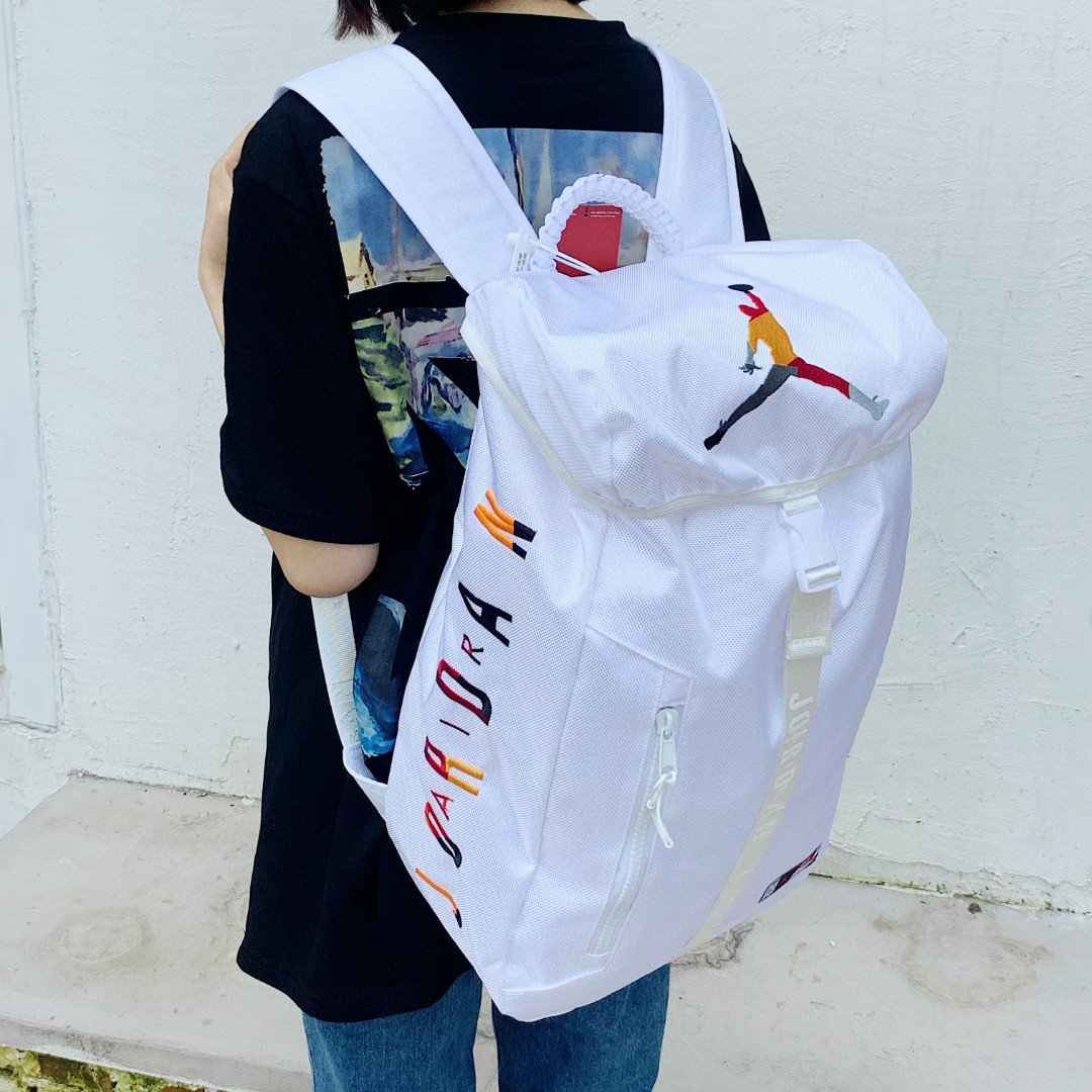 Nike Jordan Rainbow Embroidered Jumpman Backpack (Unisex - Bag 2