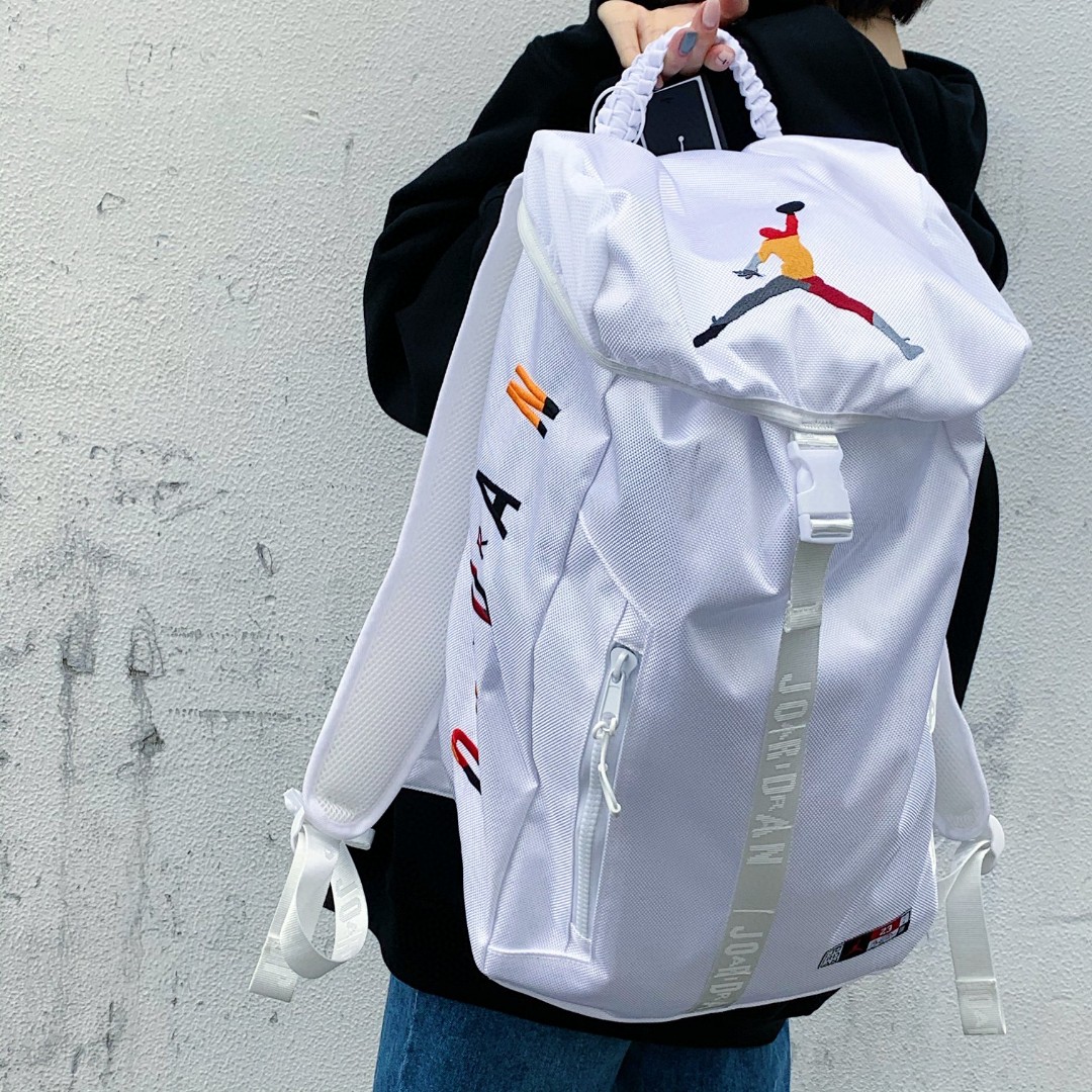 Nike Jordan Rainbow Embroidered Jumpman Backpack (Unisex - Bag 4