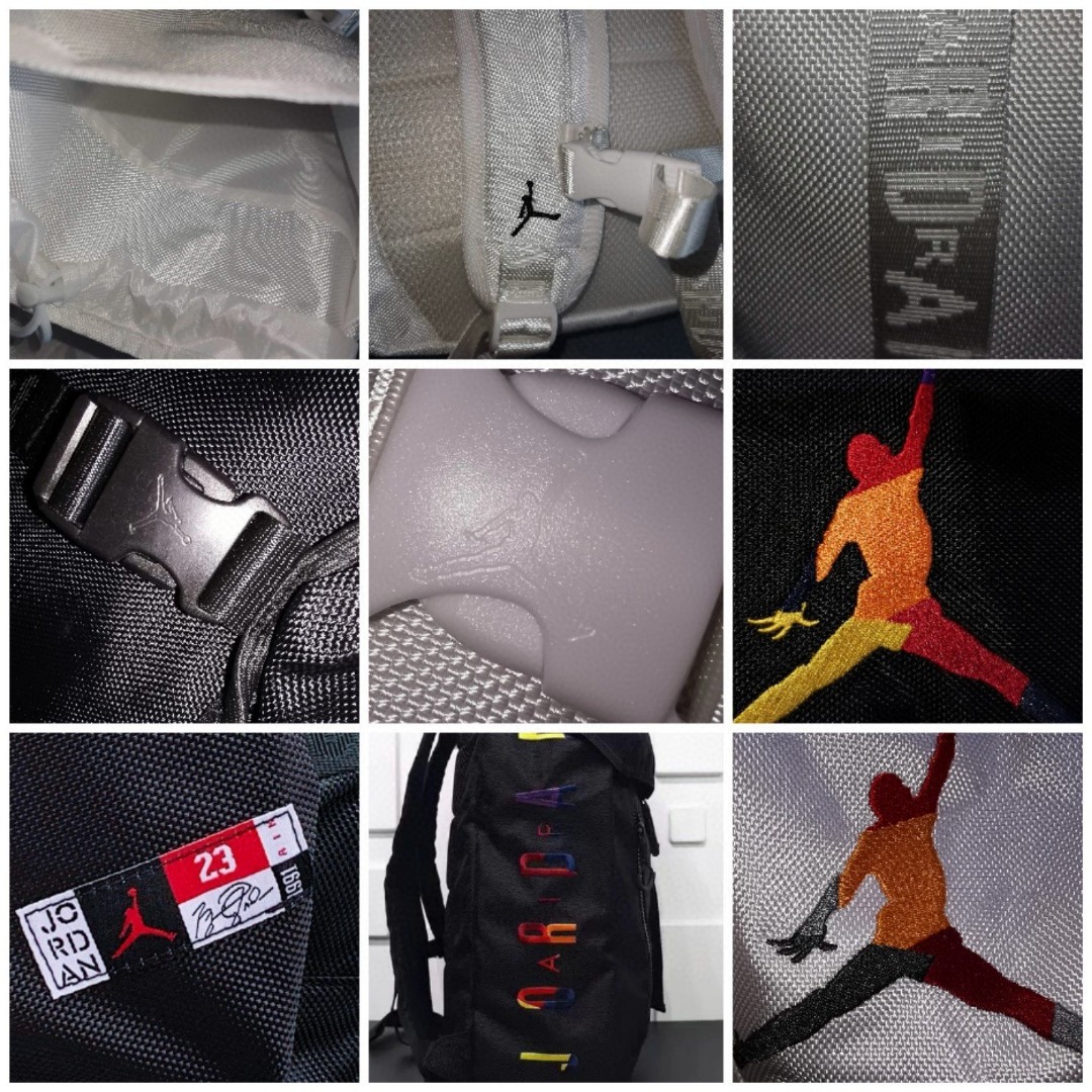 Nike Jordan Rainbow Embroidered Jumpman Backpack (Unisex - Bag 9