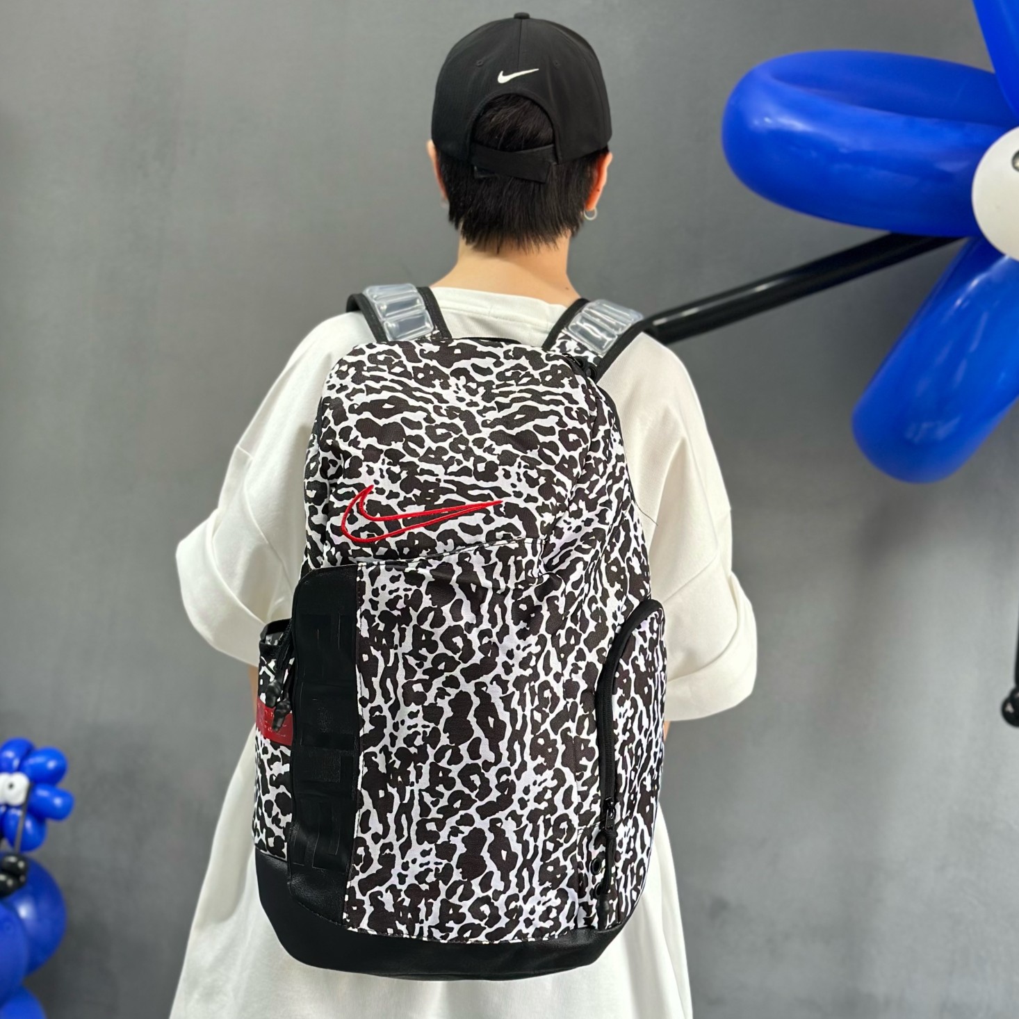 Nike Air Cushion Embroidered Swoosh Elite Backpack / Large-Capacity - Bag 4