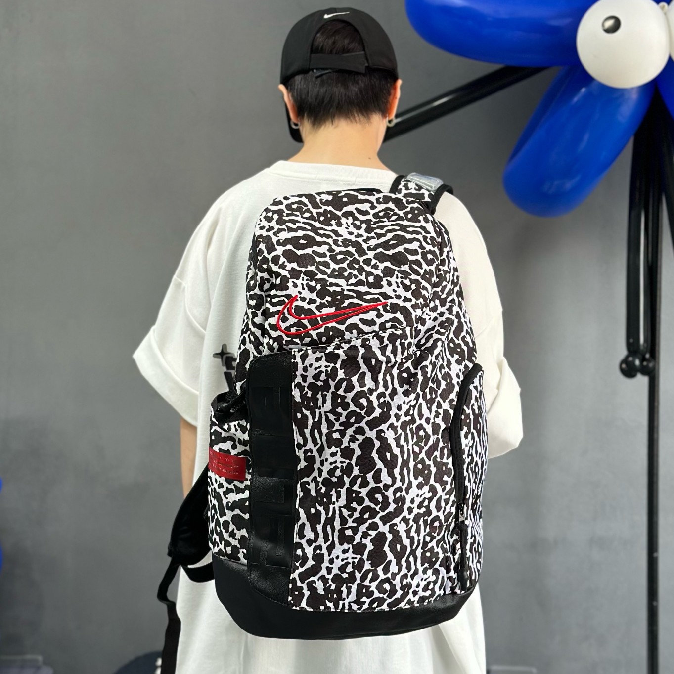 Nike Air Cushion Embroidered Swoosh Elite Backpack / Large-Capacity - Bag 2