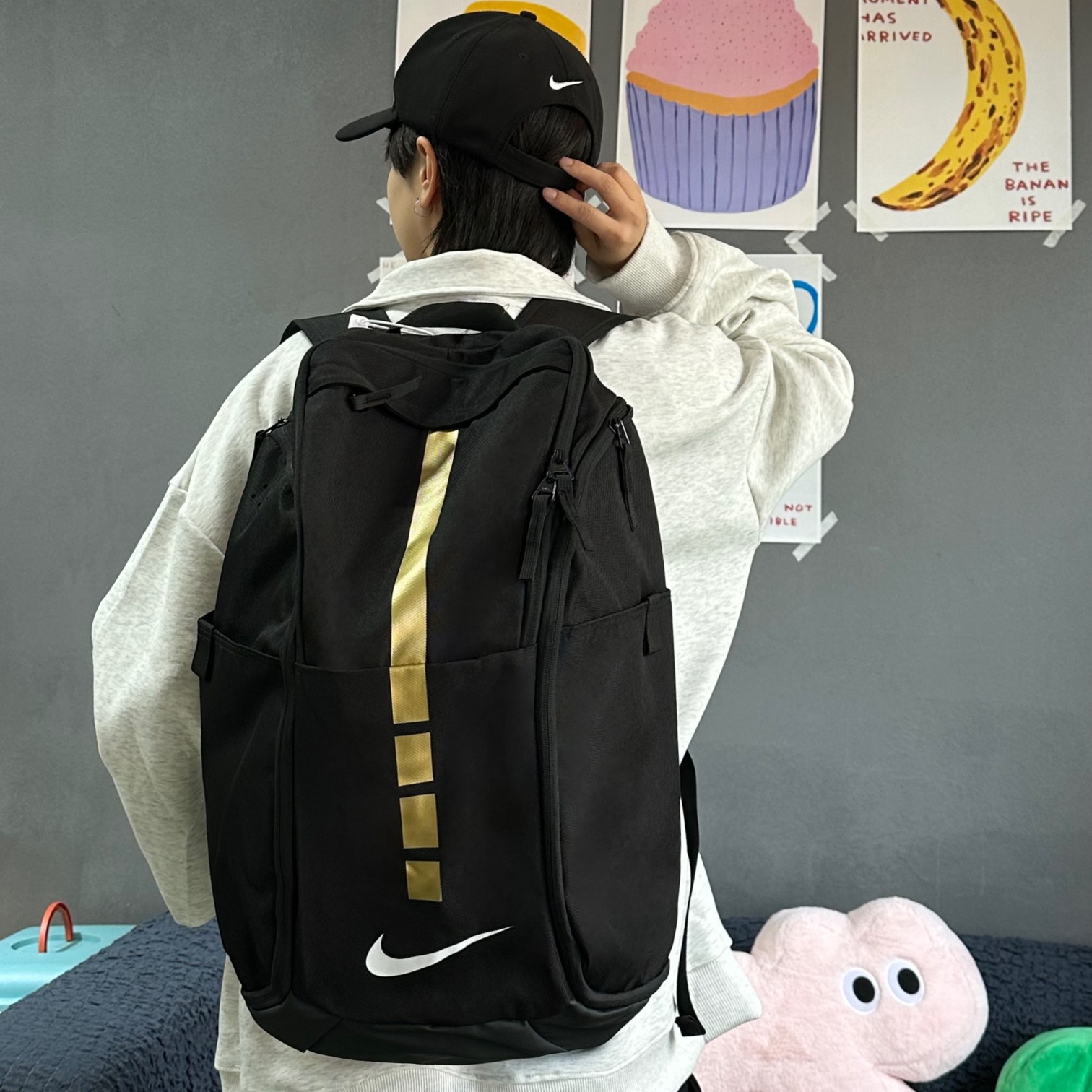 Nike Air Cushion Large Capacity Basketball Backpack (Unisex - Bag