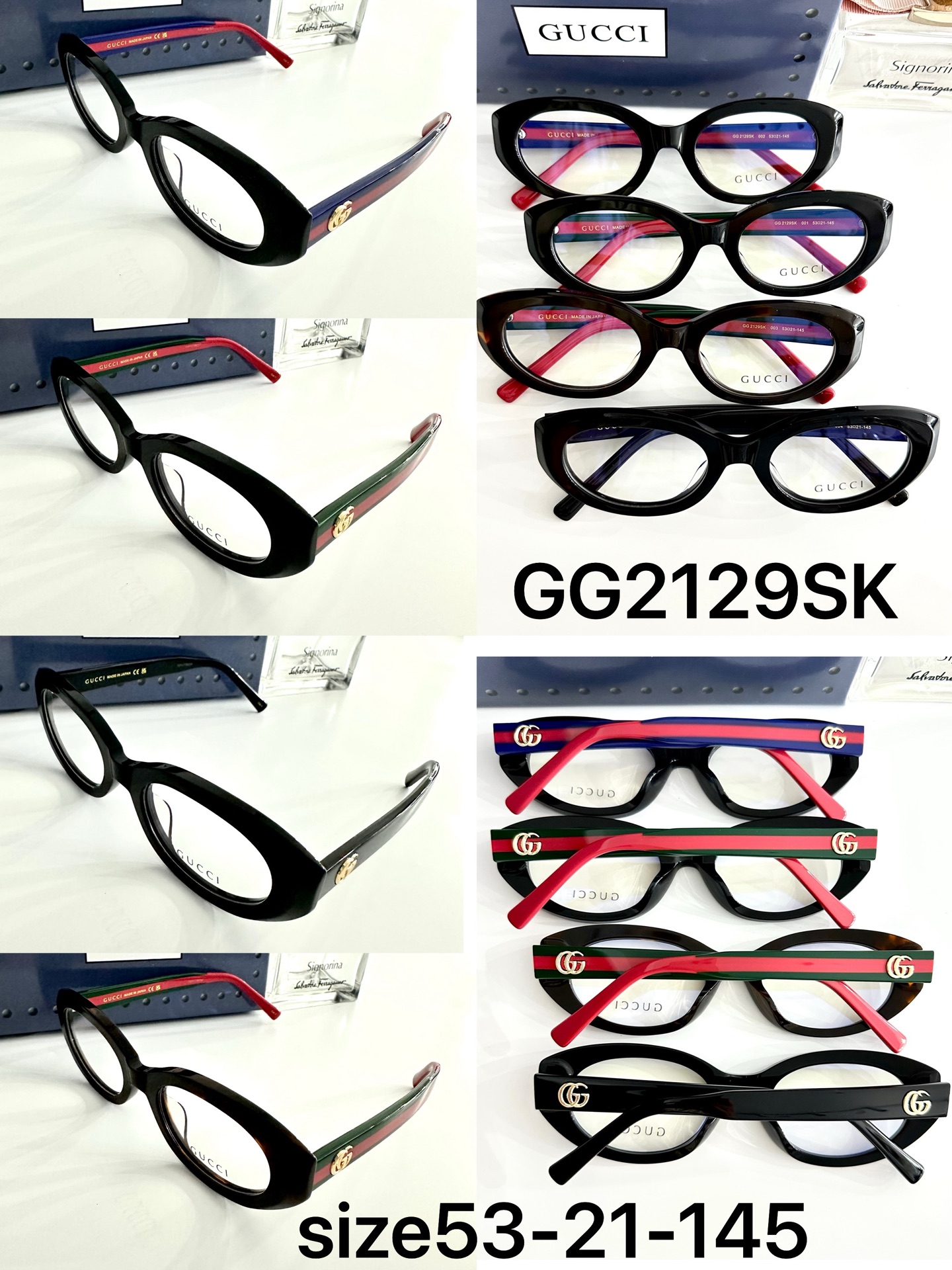 新作业 GUCCI GG2129SK