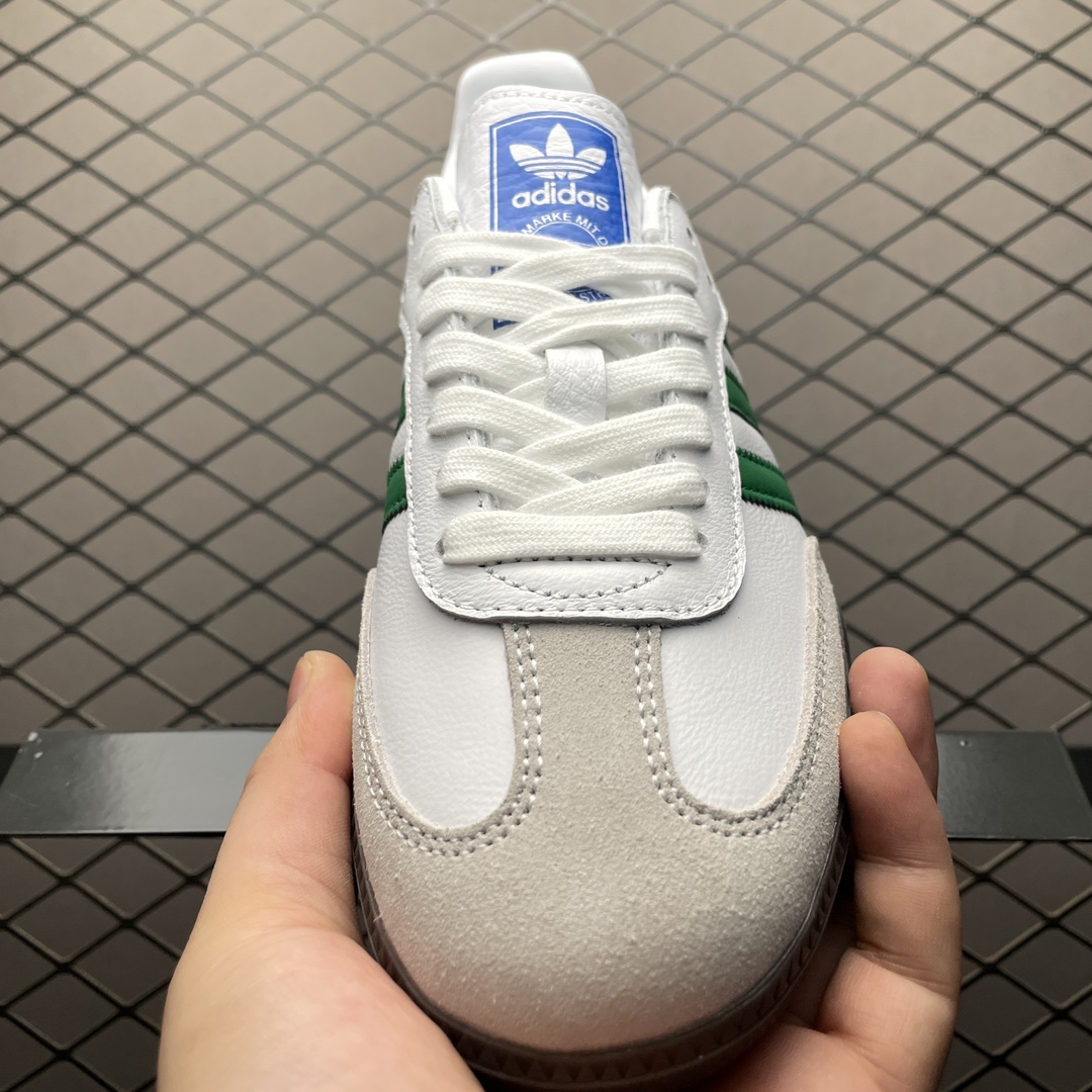 AD 阿迪 Samba OG 桑巴低帮休闲板鞋 IG1024 全新高端零售平台专供品质出货  全鞋身采用头层牛皮 包括鞋舌也是头层皮 私模大底 9