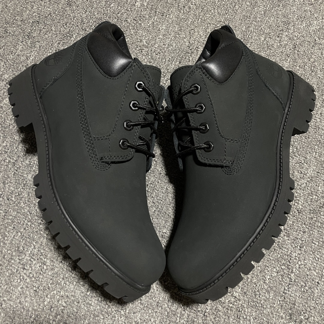 S版纯原 Timberland 添柏岚/天伯伦 经典黑低 工装靴 全新版本 各方面品质均有提升 全新订单