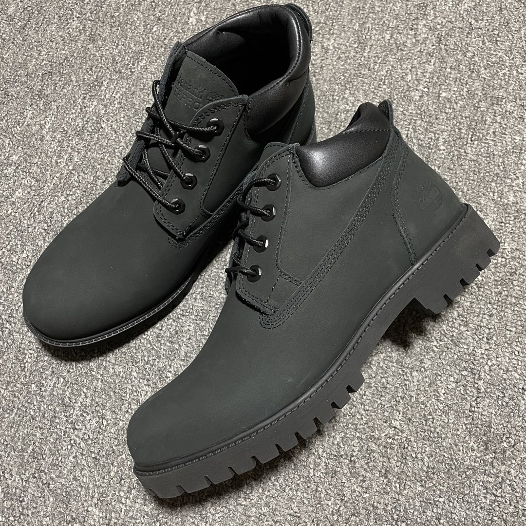 S版纯原 Timberland 添柏岚/天伯伦 经典黑低 工装靴 全新版本 各方面品质均有提升 全新订单