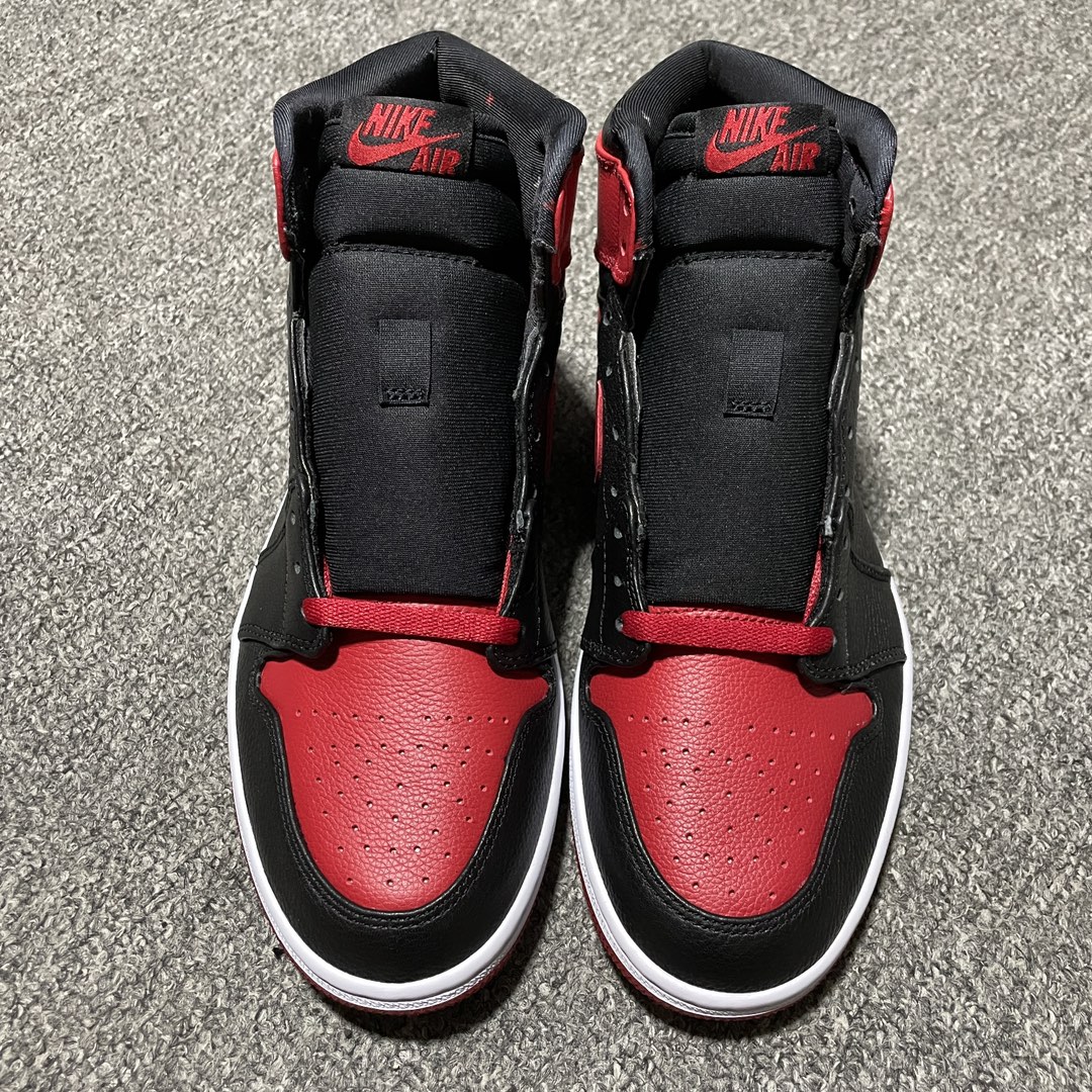 Air Jordan 1 High " Banned" 2011 AJ1 432001-001 3D 40.5 41 42 42.5 43 44 44.5 45 46 47.5 50OHUI75 Scarpe Scarpe Scarpe