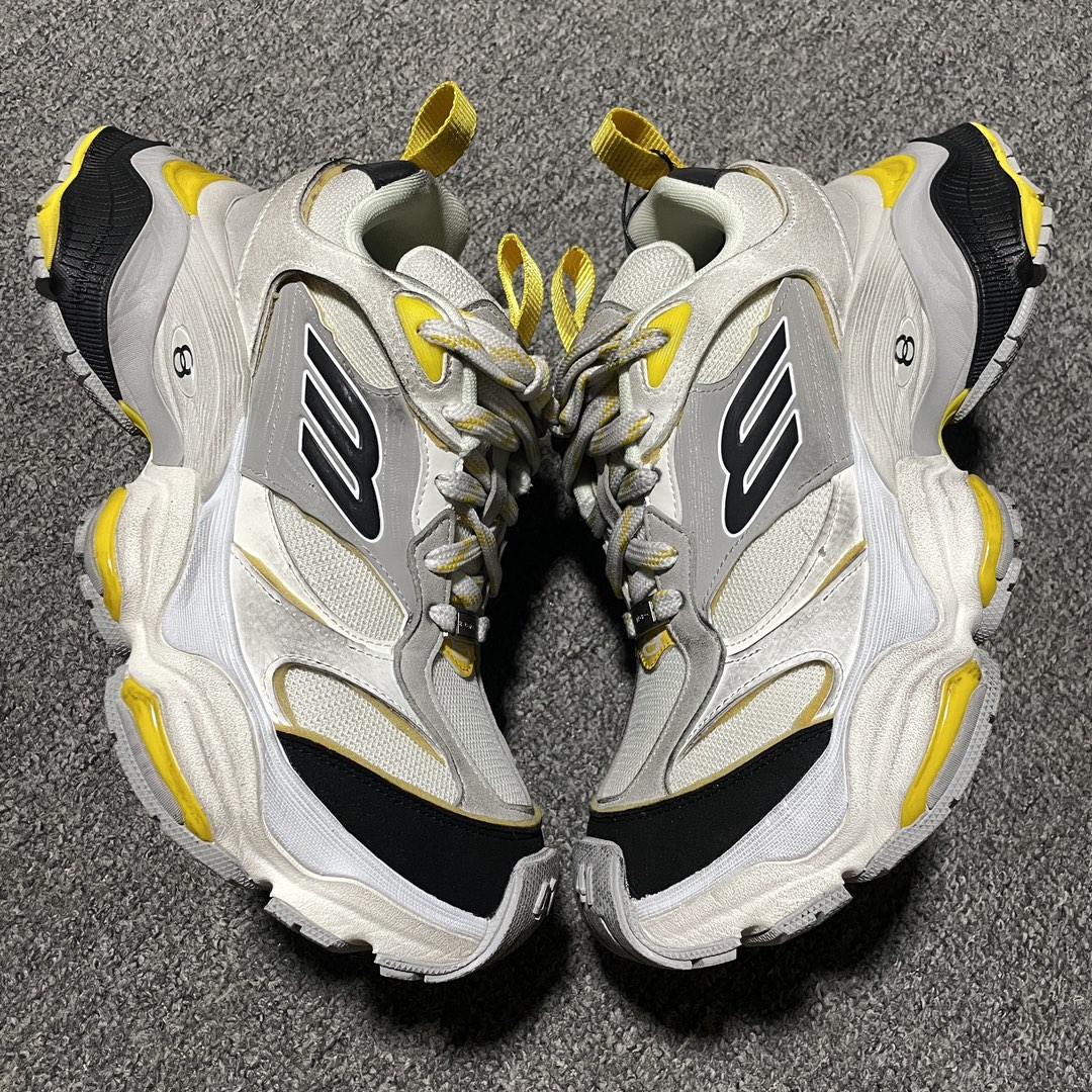 Balenciaga 巴黎世家 CARGO 圆头系带 巴黎十一代 新晋大厂XA 全鞋采用超细纤维和网布 目前市面唯一滚筒做旧 8