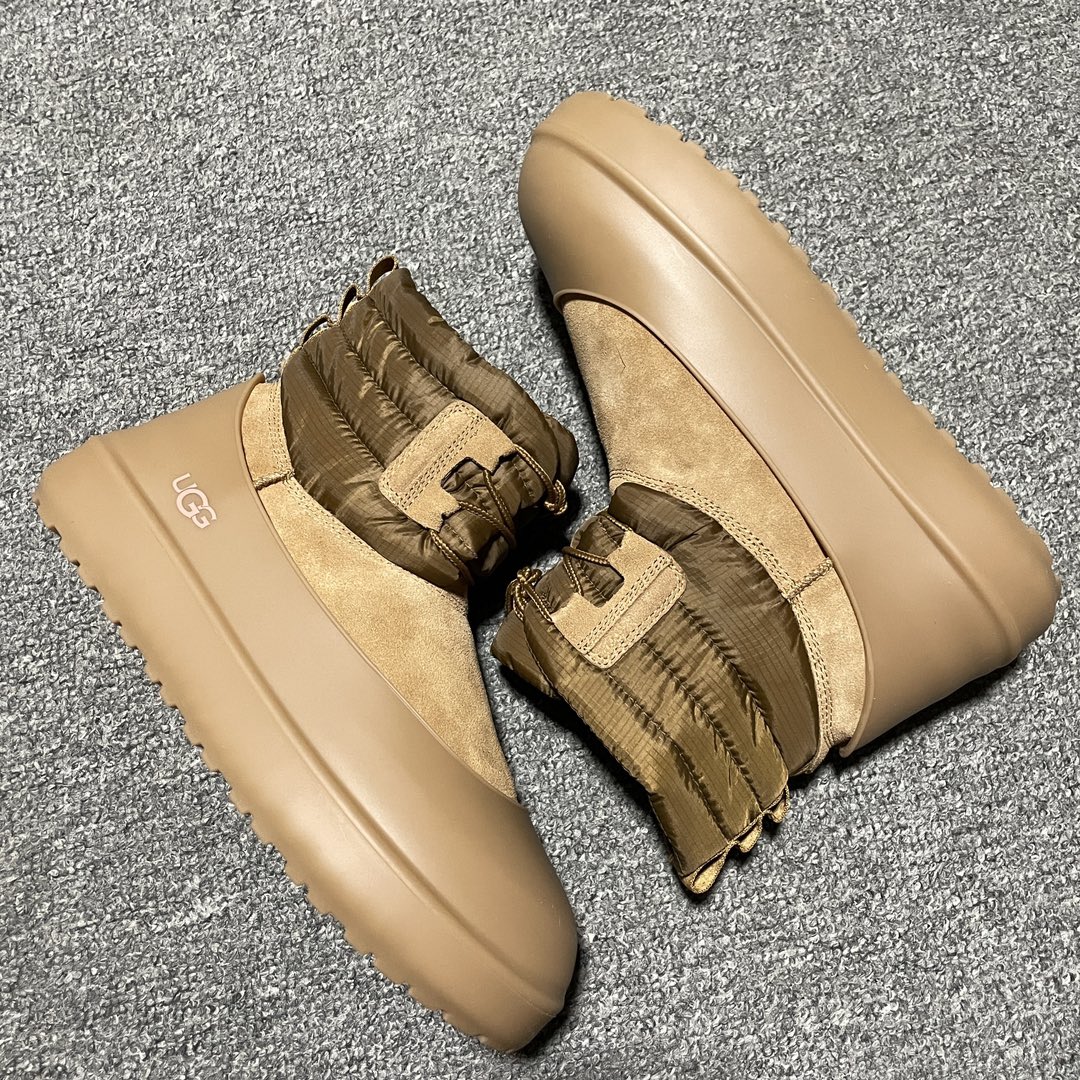 图片[4]-平台外贸专供品质 男女鞋 UGG Mini Lace-Up Weather 两用可拆卸 冬季中性款雪地靴 1120849 高端外贸混M 海淘代购高端零售专供 组合中底轻便防滑 真羊皮毛一体 尺码：35 36 37 38 39 40 41 42 43 44 45 46-选品中心