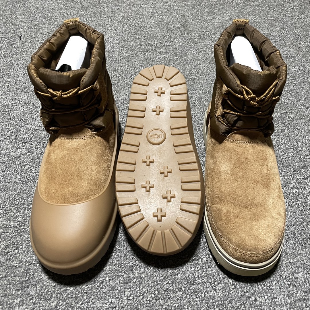 图片[5]-平台外贸专供品质 男女鞋 UGG Mini Lace-Up Weather 两用可拆卸 冬季中性款雪地靴 1120849 高端外贸混M 海淘代购高端零售专供 组合中底轻便防滑 真羊皮毛一体 尺码：35 36 37 38 39 40 41 42 43 44 45 46-选品中心