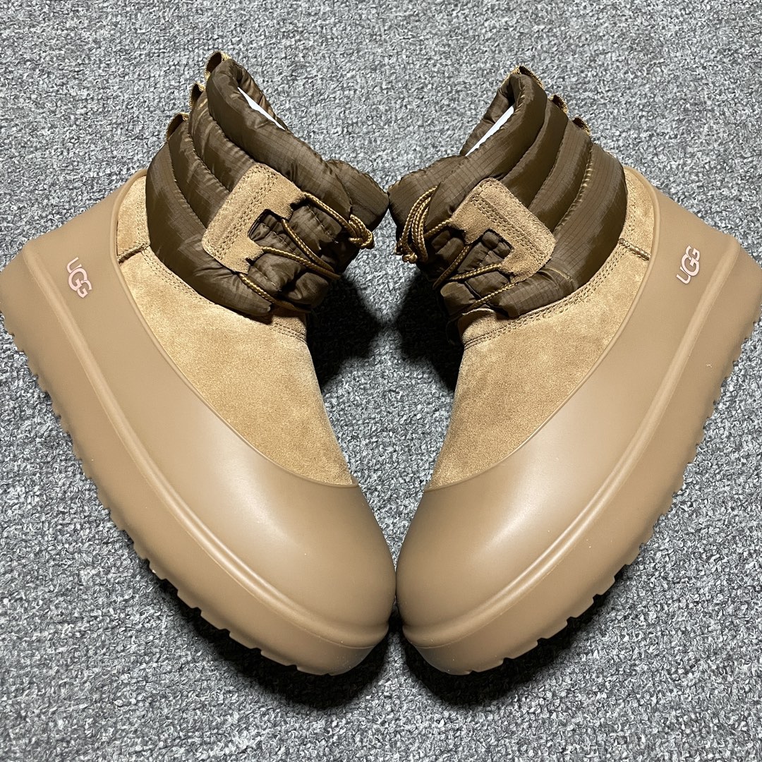 图片[3]-平台外贸专供品质 男女鞋 UGG Mini Lace-Up Weather 两用可拆卸 冬季中性款雪地靴 1120849 高端外贸混M 海淘代购高端零售专供 组合中底轻便防滑 真羊皮毛一体 尺码：35 36 37 38 39 40 41 42 43 44 45 46-选品中心