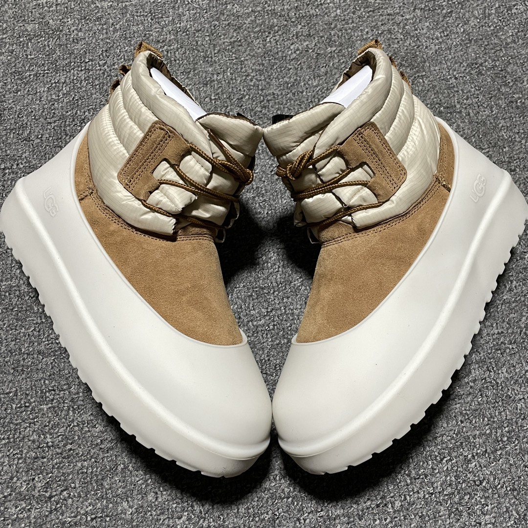 图片[3]-平台外贸专供品质 男女鞋 UGG Mini Lace-Up Weather 两用可拆卸 冬季中性款雪地靴 1120849 高端外贸混M 海淘代购高端零售专供 组合中底轻便防滑 真羊皮毛一体 尺码：35 36 37 38 39 40 41 42 43 44 45 46-选品中心