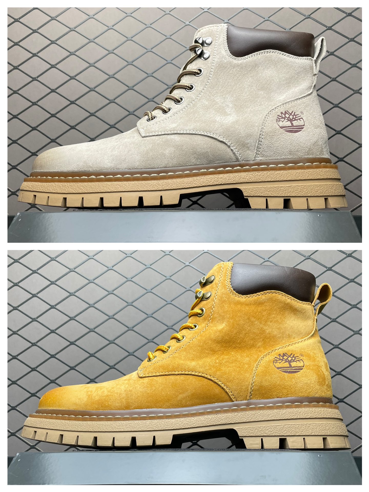 图片[8]-Timberland 添柏岚 客制配色 户外休闲工装靴 TB10078 顶级磨砂细纹牛皮 搭配防臭防腐真皮乳胶鞋垫 鞋身轻便 舒适性相当不错 冬季保温久穿耐磨 尺码：39 40 41 42 43 44 注意：比运动鞋偏大一码-选品中心