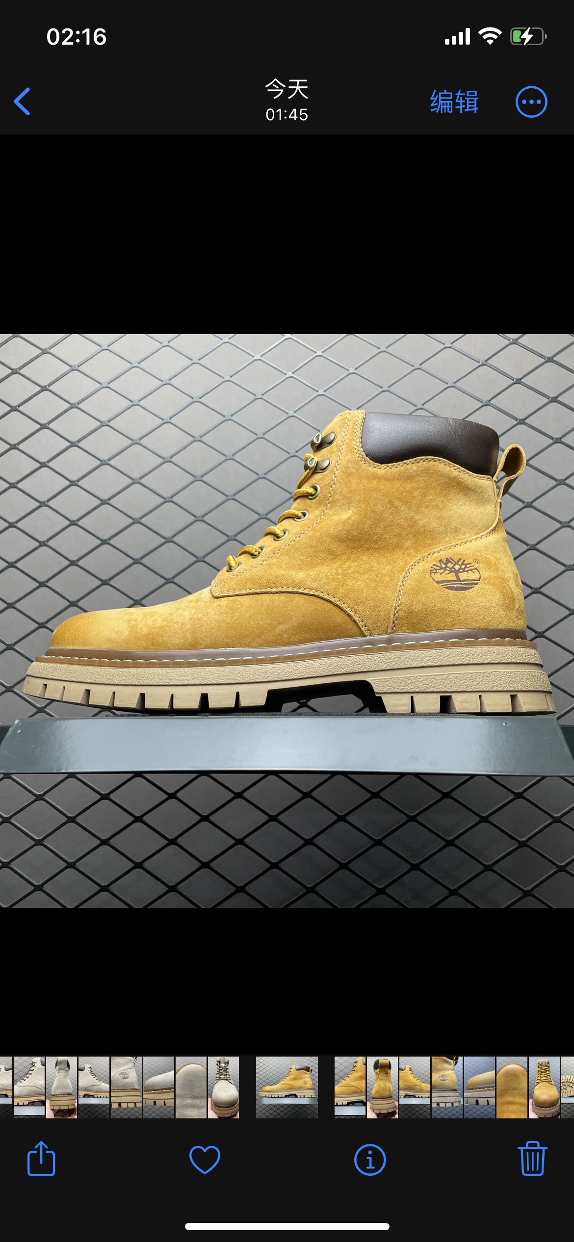 Timberland 添柏岚 客制配色 户外休闲工装靴 TB10078 顶级磨砂细纹牛皮 搭配防臭防腐真皮乳胶鞋垫 鞋身轻便 舒适性相当不错 冬季保温久穿耐磨 尺码：39 40 41 42 43 44 注意：比运动鞋偏大一码-选品中心
