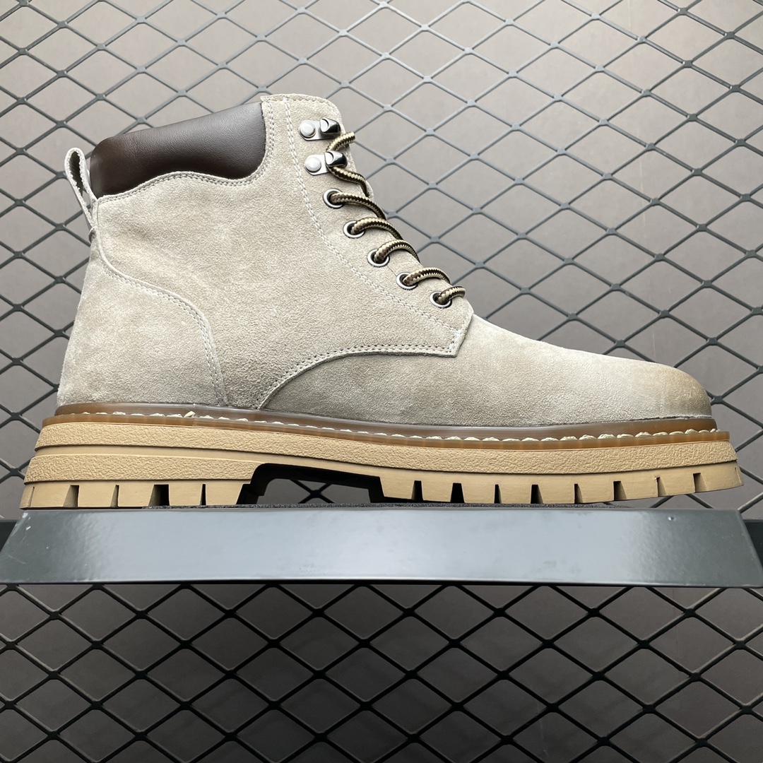 图片[3]-Timberland 添柏岚 客制配色 户外休闲工装靴 TB10078 顶级磨砂细纹牛皮 搭配防臭防腐真皮乳胶鞋垫 鞋身轻便 舒适性相当不错 冬季保温久穿耐磨 尺码：39 40 41 42 43 44 注意：比运动鞋偏大一码-选品中心