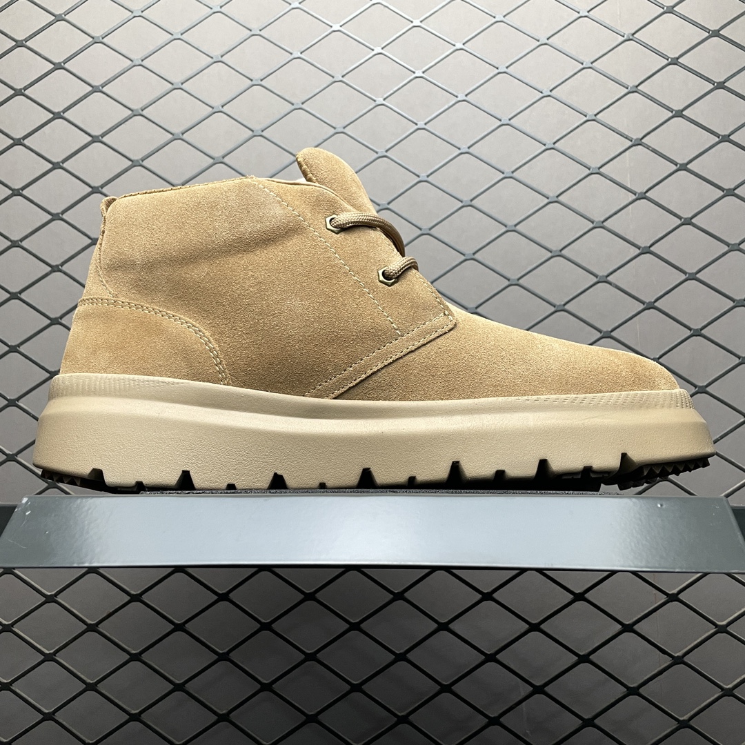 图片[3]-平台外贸专供 UGG Burleigh Chukka 男士中帮雪地靴 1151773 十年品牌制鞋代工厂生产线出品 注重每一处细节 隆丰A级真羊皮毛一体 完全遵循ZP工艺流程打造 尺码：40 41 42 43 44 45-选品中心