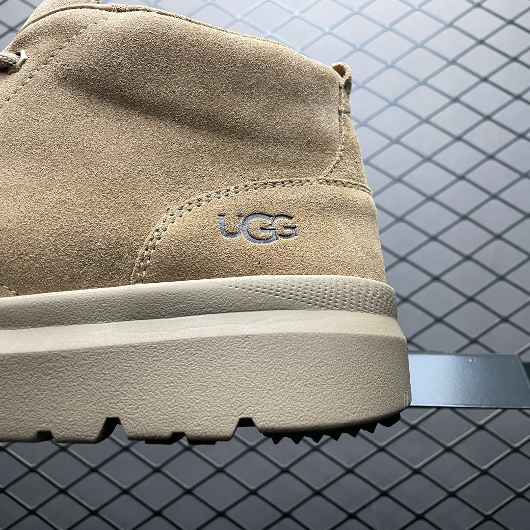 图片[4]-平台外贸专供 UGG Burleigh Chukka 男士中帮雪地靴 1151773 十年品牌制鞋代工厂生产线出品 注重每一处细节 隆丰A级真羊皮毛一体 完全遵循ZP工艺流程打造 尺码：40 41 42 43 44 45-选品中心