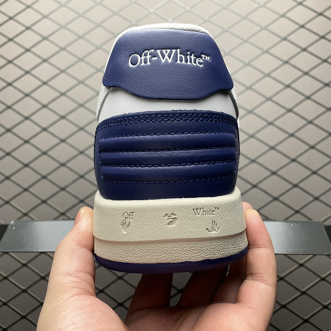 Off-WhiteOutofOffice低帮复古休闲鞋该款运动鞋单品有皮质制成饰有品牌标志性ZipTie