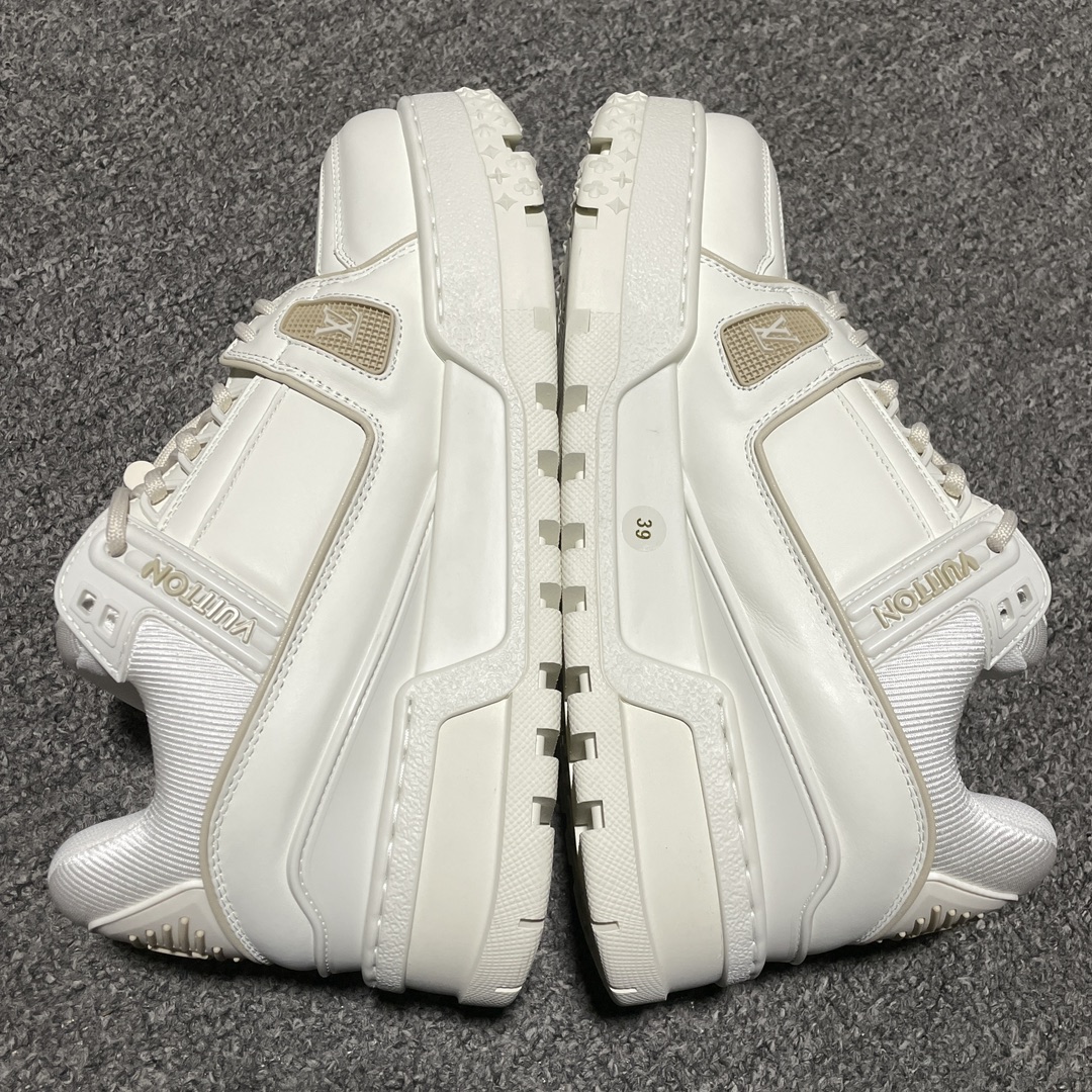 本地自取 合作私密 Louis Vuitton LV 路易威登 Trainer Maxi 胖丁 低帮休闲板鞋 全新私人订单 海淘同渠道 5