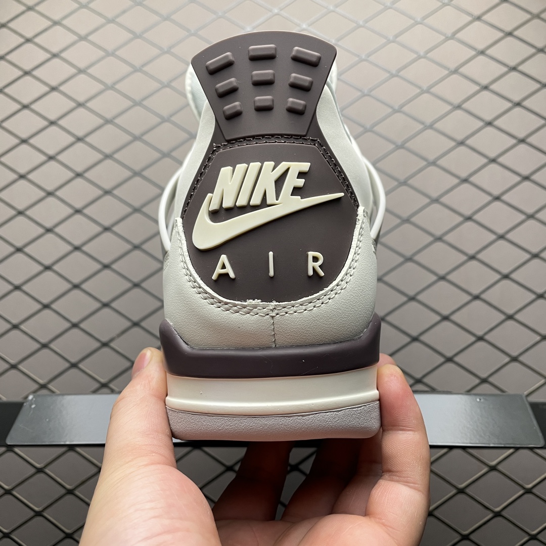 AirJordan4RetroAJ4乔4白橙文化篮球鞋FZ4801-001巅峰原厂皮料打造真材实料绝不含