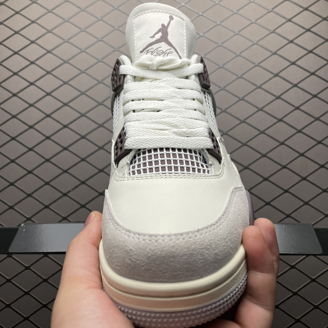 AirJordan4RetroAJ4乔4白橙文化篮球鞋FZ4801-001巅峰原厂皮料打造真材实料绝不含