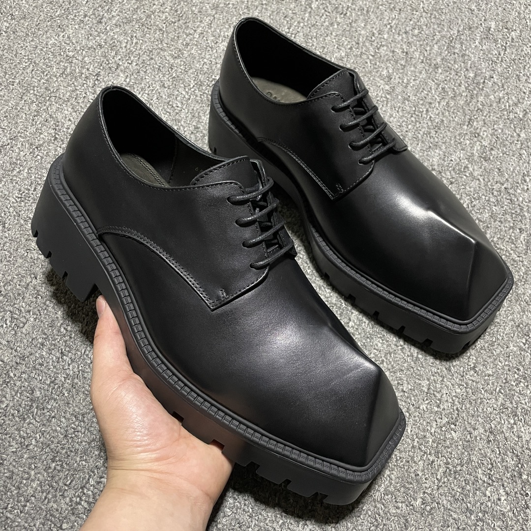 Balenciaga Haute Couture Classic Luxury Leather Shoe Ref 6
