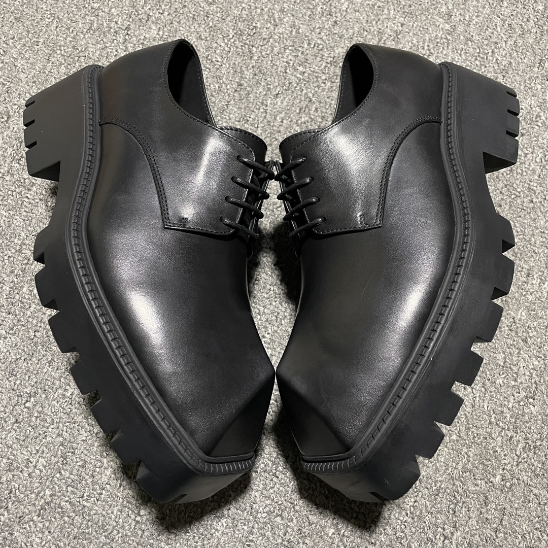 Balenciaga Haute Couture Classic Luxury Leather Shoe Ref 5