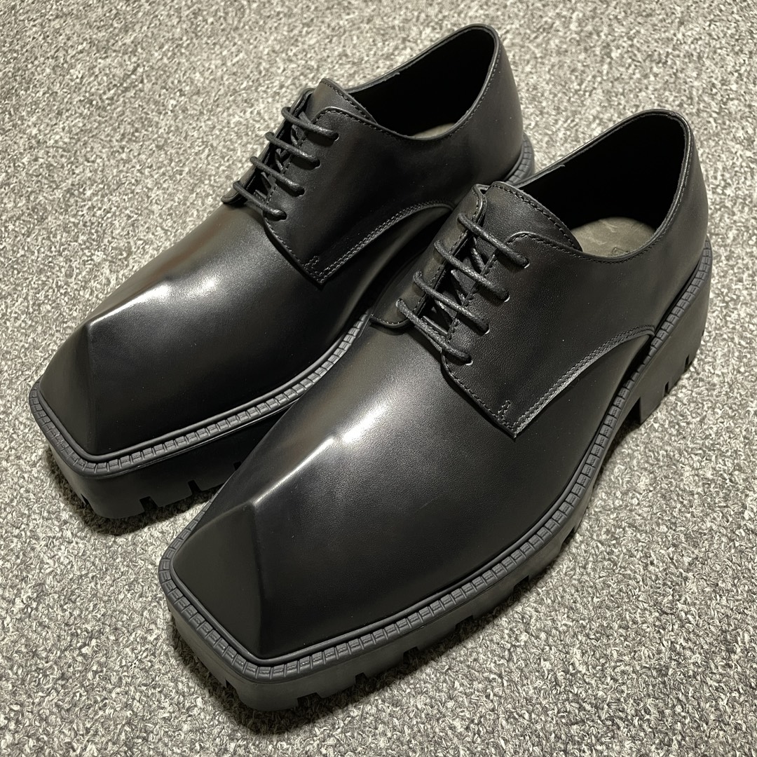 Balenciaga Haute Couture Classic Luxury Leather Shoe Ref 4