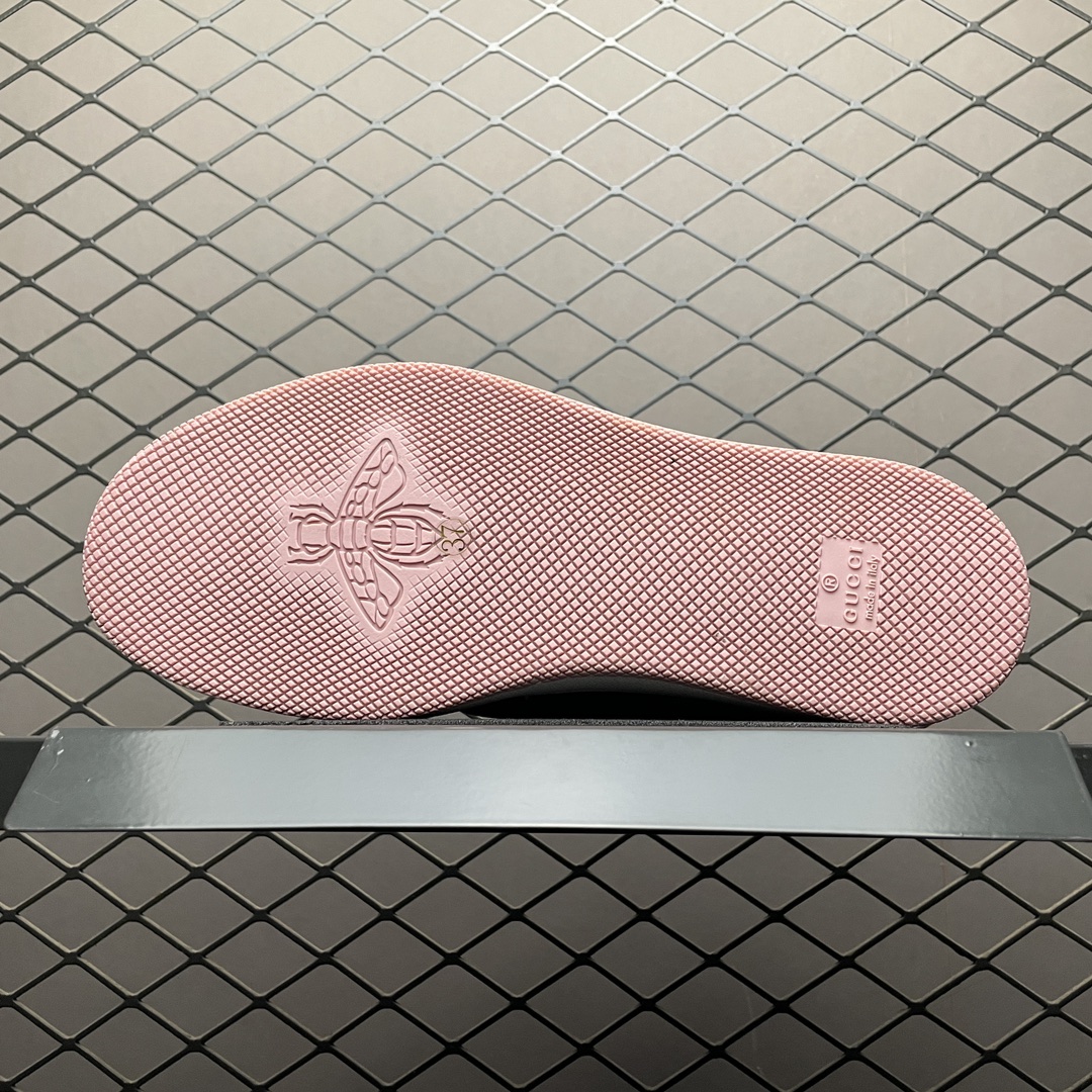 本地自取 Gucci 古驰 Screener GG珐琅 复古老爹板鞋 海淘专供品质 正确楦型 正确固特异无胶走线工艺 配件齐全 5