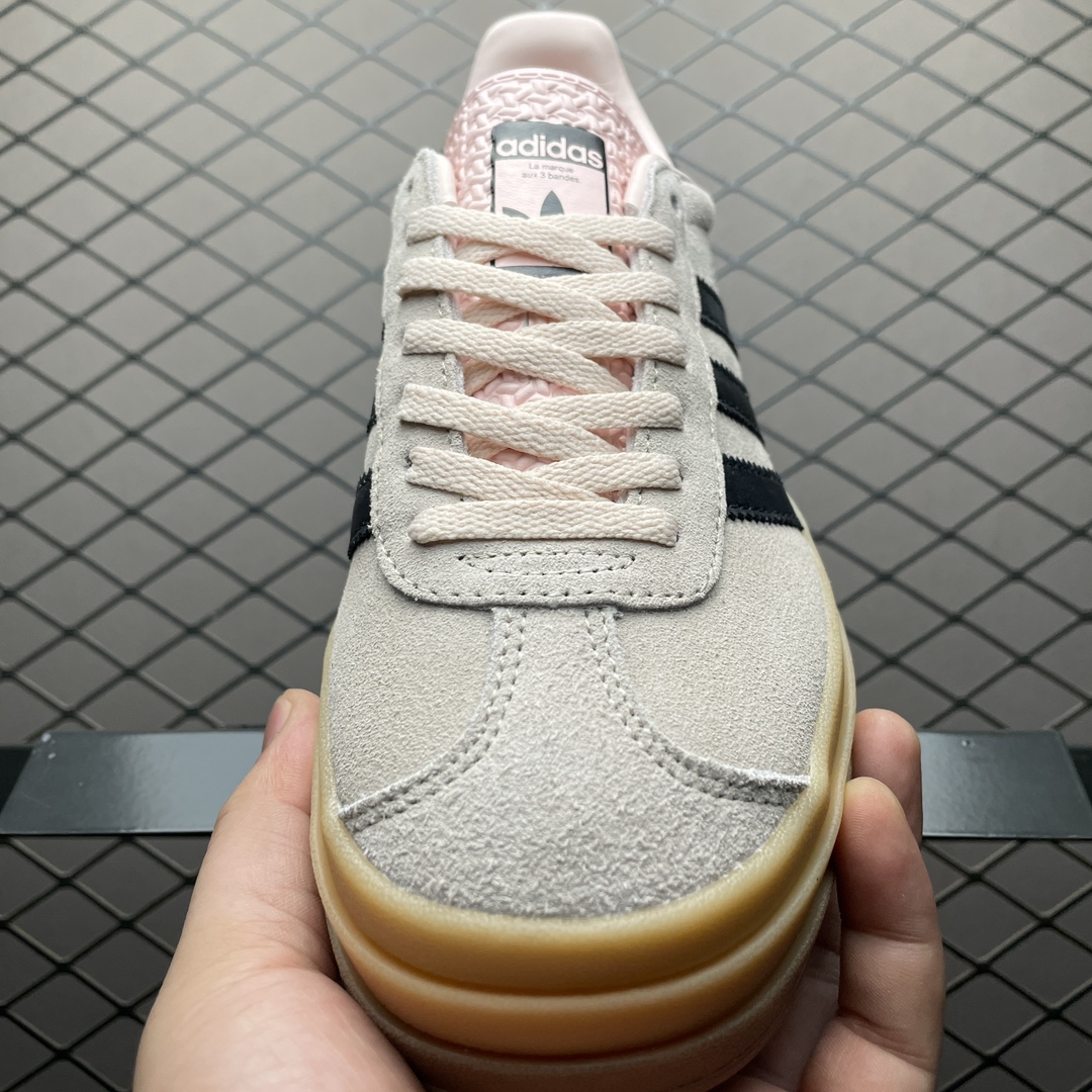 本地自取 AD 阿迪 Gazelle Bold 厚底休闲板鞋 IE0429 公司级品质 区别市面先行通货版本 尺码:35.5 36 36.5 9