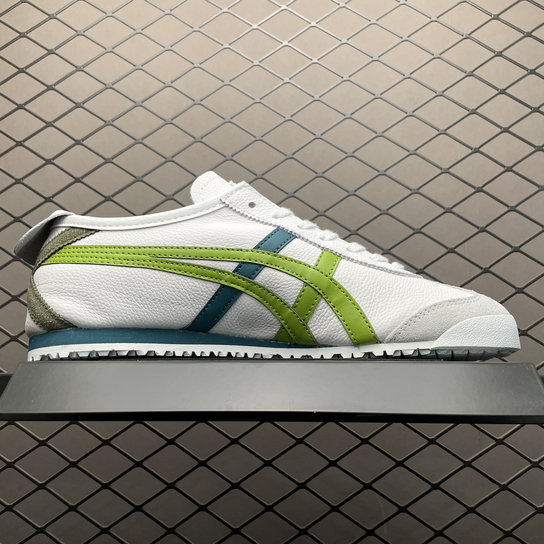 本地自取 Onitsuka Tiger Mexico 66 鬼冢虎 皮面手工休闲板鞋 1183A201-111 高密度双层组合中底板 3