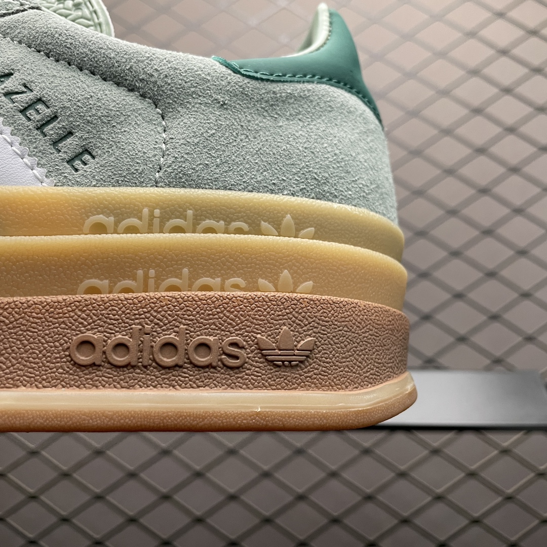 本地自取 AD 阿迪 Gazelle Bold 厚底休闲板鞋 ID6998 公司级品质 区别市面先行通货版本 尺码:35.5 36 36.5 4