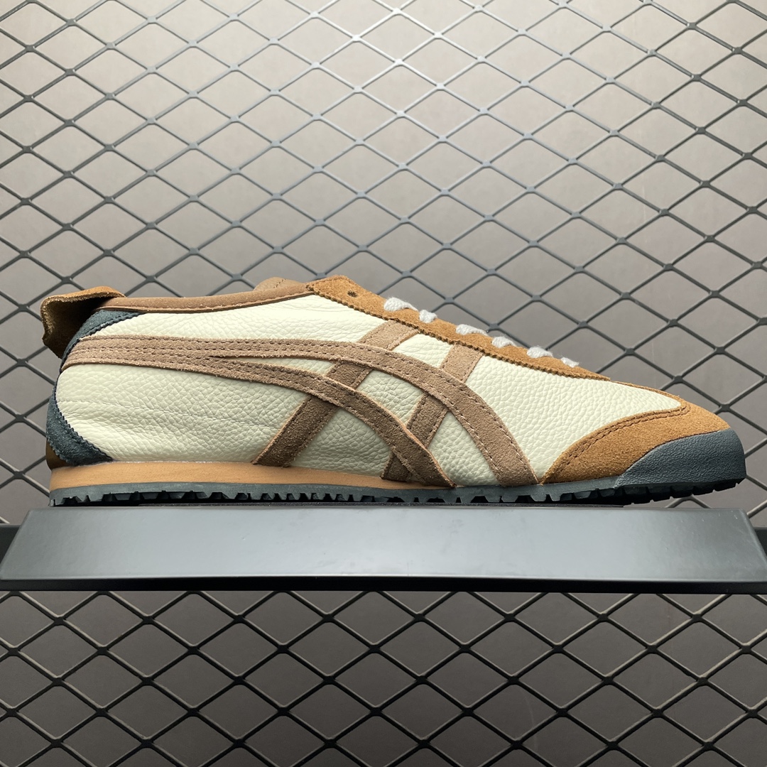 龙祎潮品 Onitsuka Tiger Mexico 66 鬼冢虎 皮面手工休闲板鞋 1183C076-102 高密度双层组合中底板 3